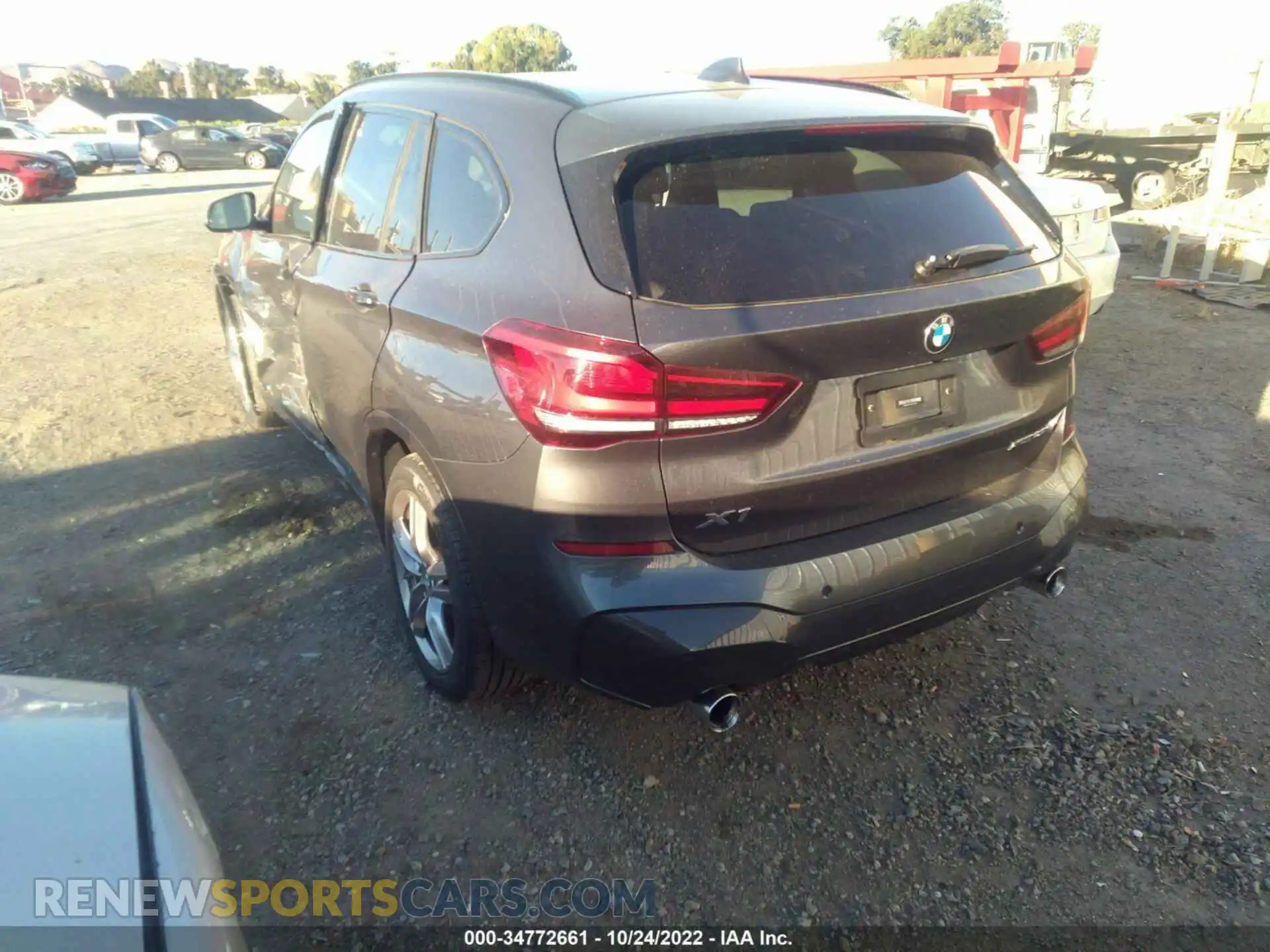 3 Photograph of a damaged car WBXJG9C00M5U36035 BMW X1 2021