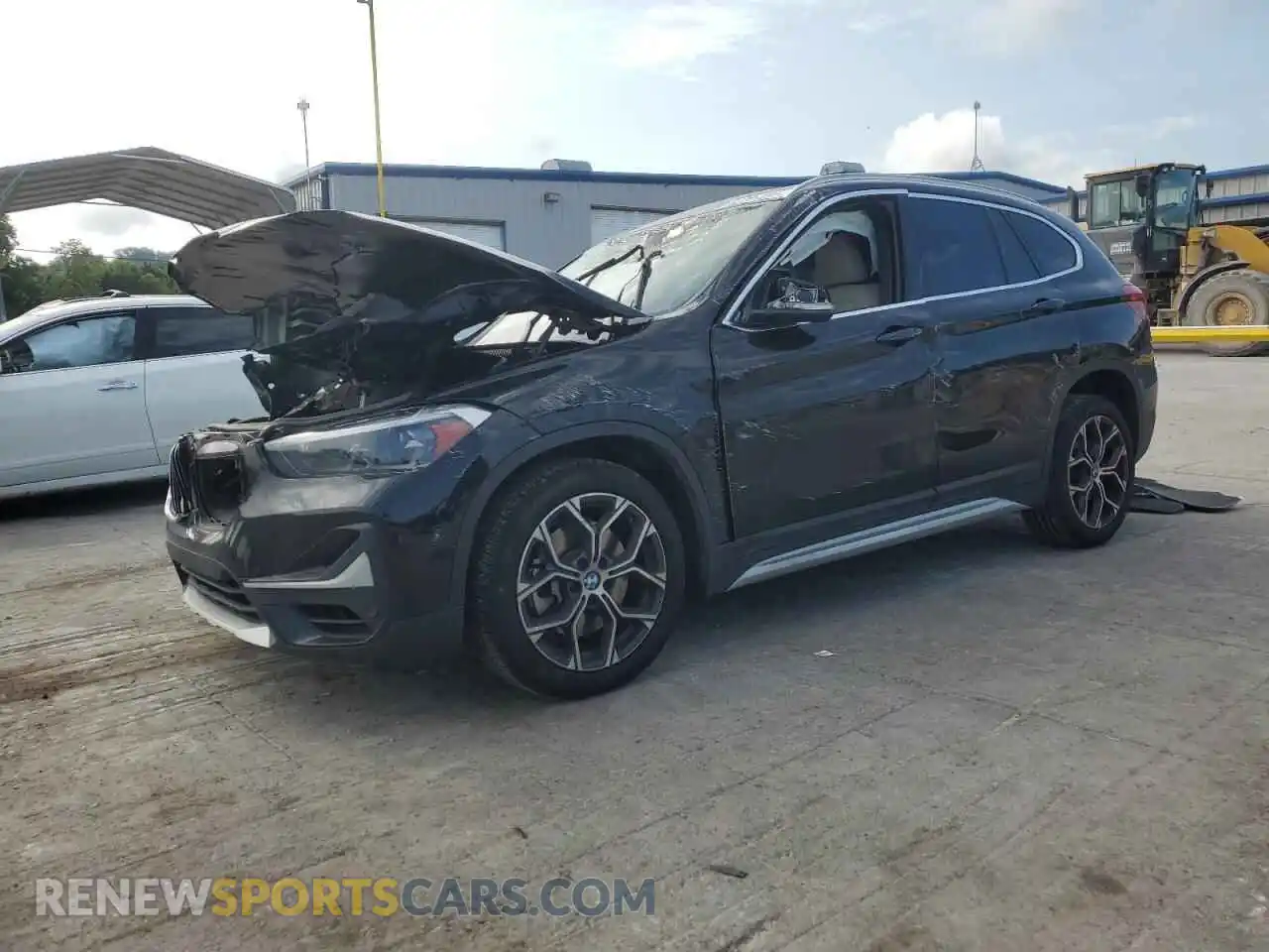 1 Photograph of a damaged car WBXJG9C01M5S27712 BMW X1 2021