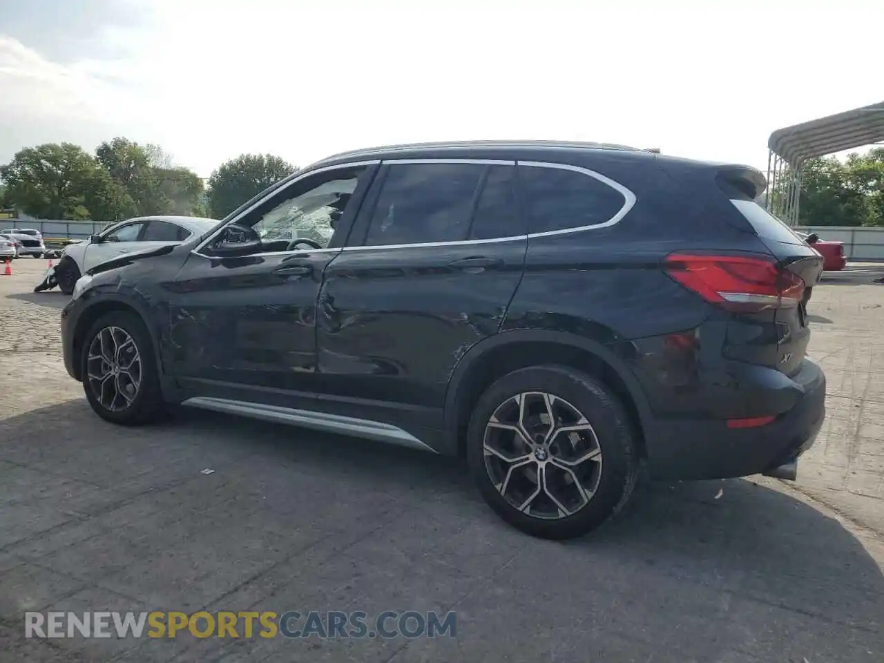 2 Photograph of a damaged car WBXJG9C01M5S27712 BMW X1 2021