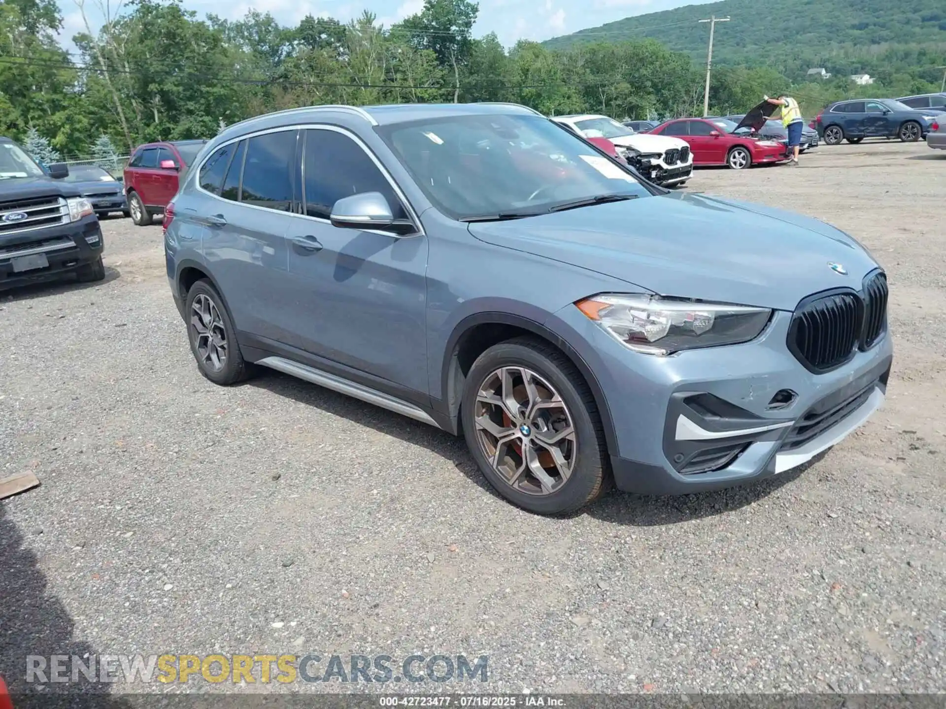 1 Photograph of a damaged car WBXJG9C01M5T18141 BMW X1 2021