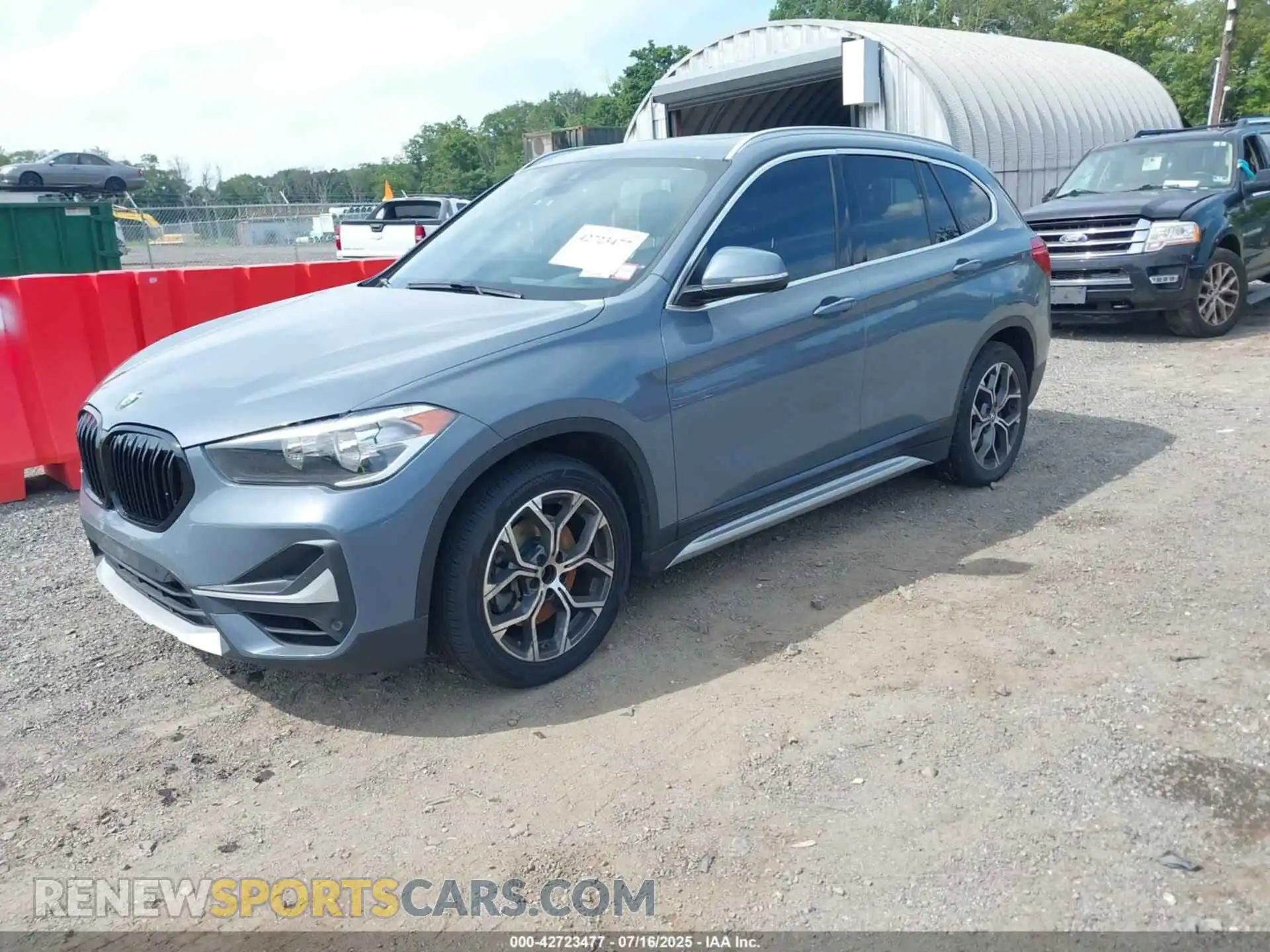 2 Photograph of a damaged car WBXJG9C01M5T18141 BMW X1 2021