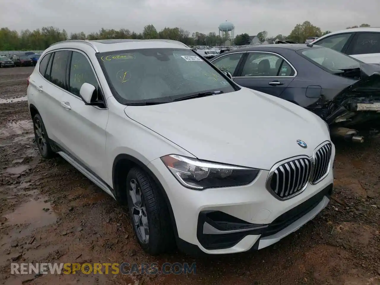 1 Photograph of a damaged car WBXJG9C01M5T61877 BMW X1 2021