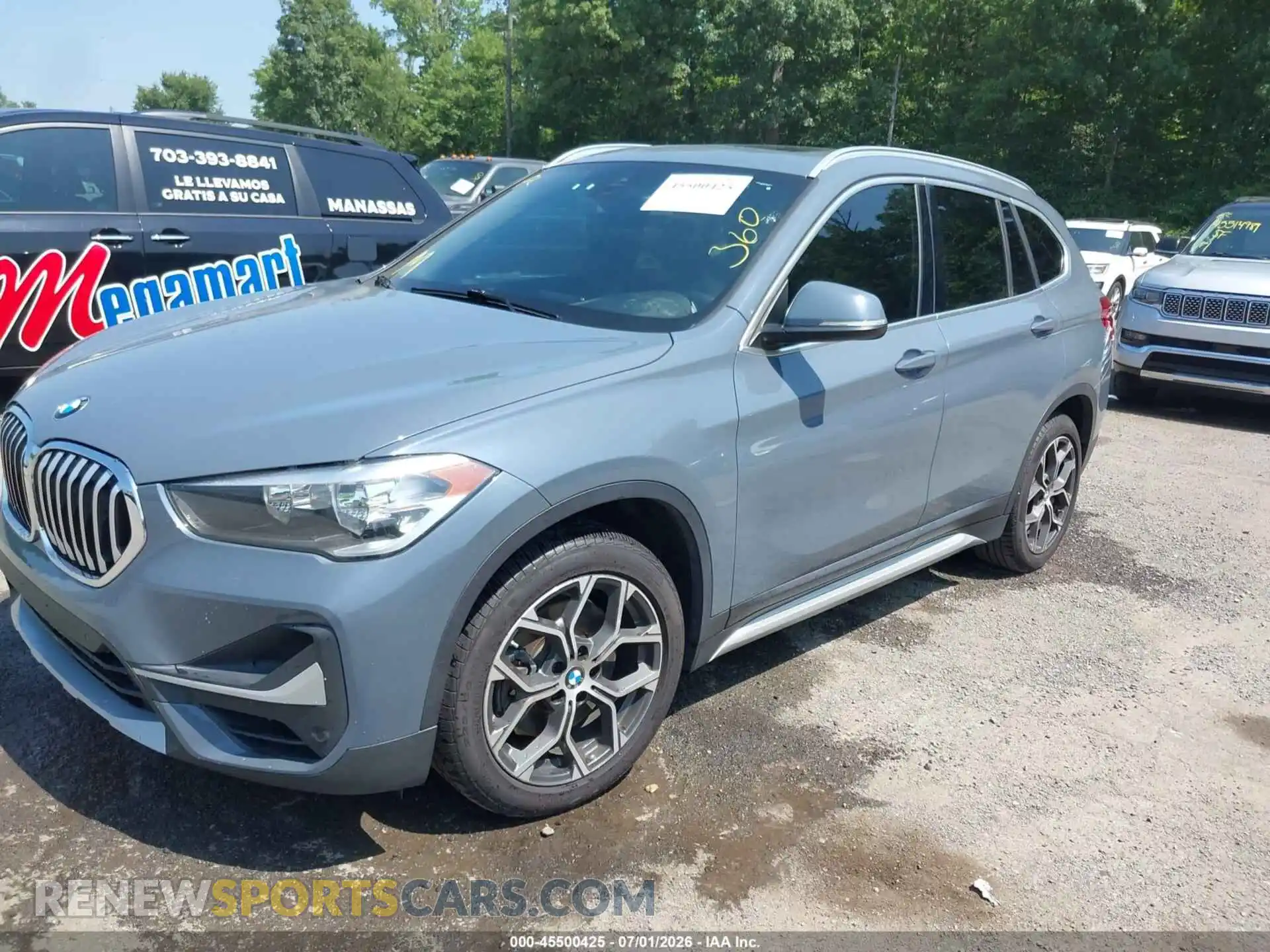 2 Photograph of a damaged car WBXJG9C01M5T62270 BMW X1 2021