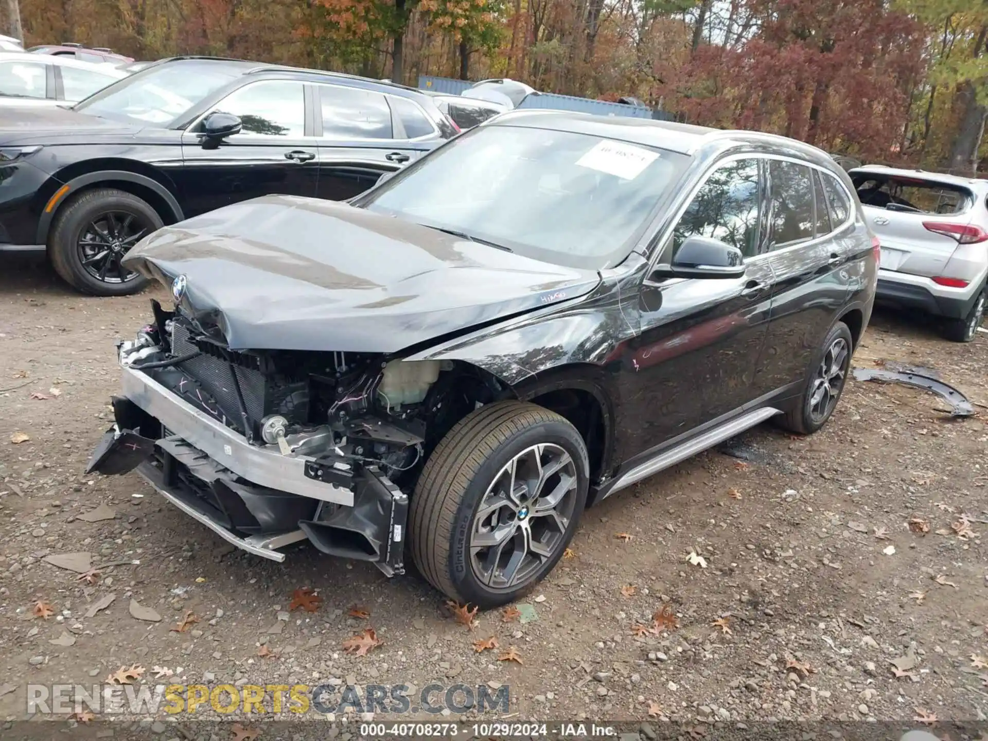 2 Photograph of a damaged car WBXJG9C01M5U34536 BMW X1 2021