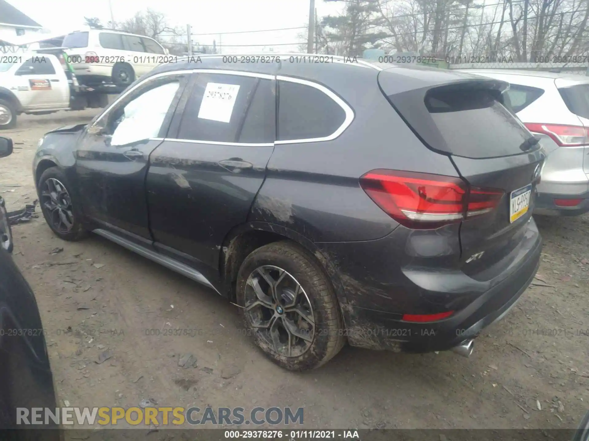 3 Photograph of a damaged car WBXJG9C02M3M73454 BMW X1 2021