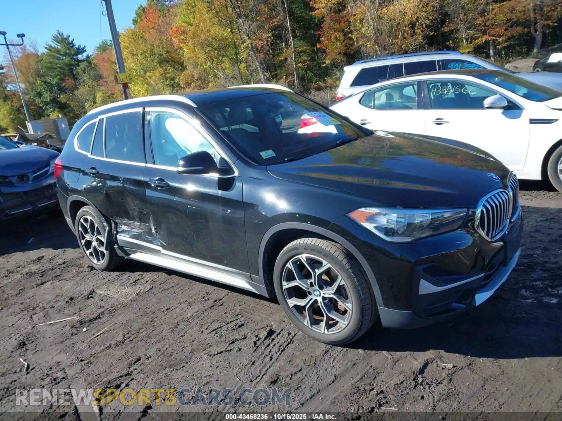 1 Фотография поврежденного автомобиля WBXJG9C02M5T07987 BMW X1 2021