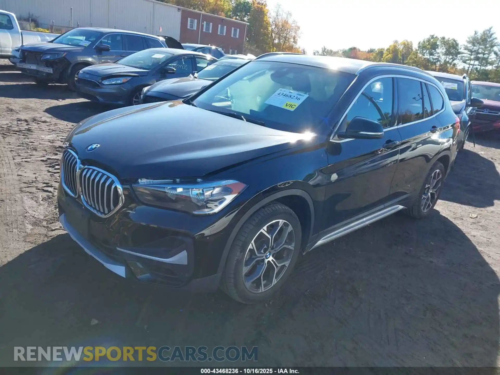 2 Фотография поврежденного автомобиля WBXJG9C02M5T07987 BMW X1 2021