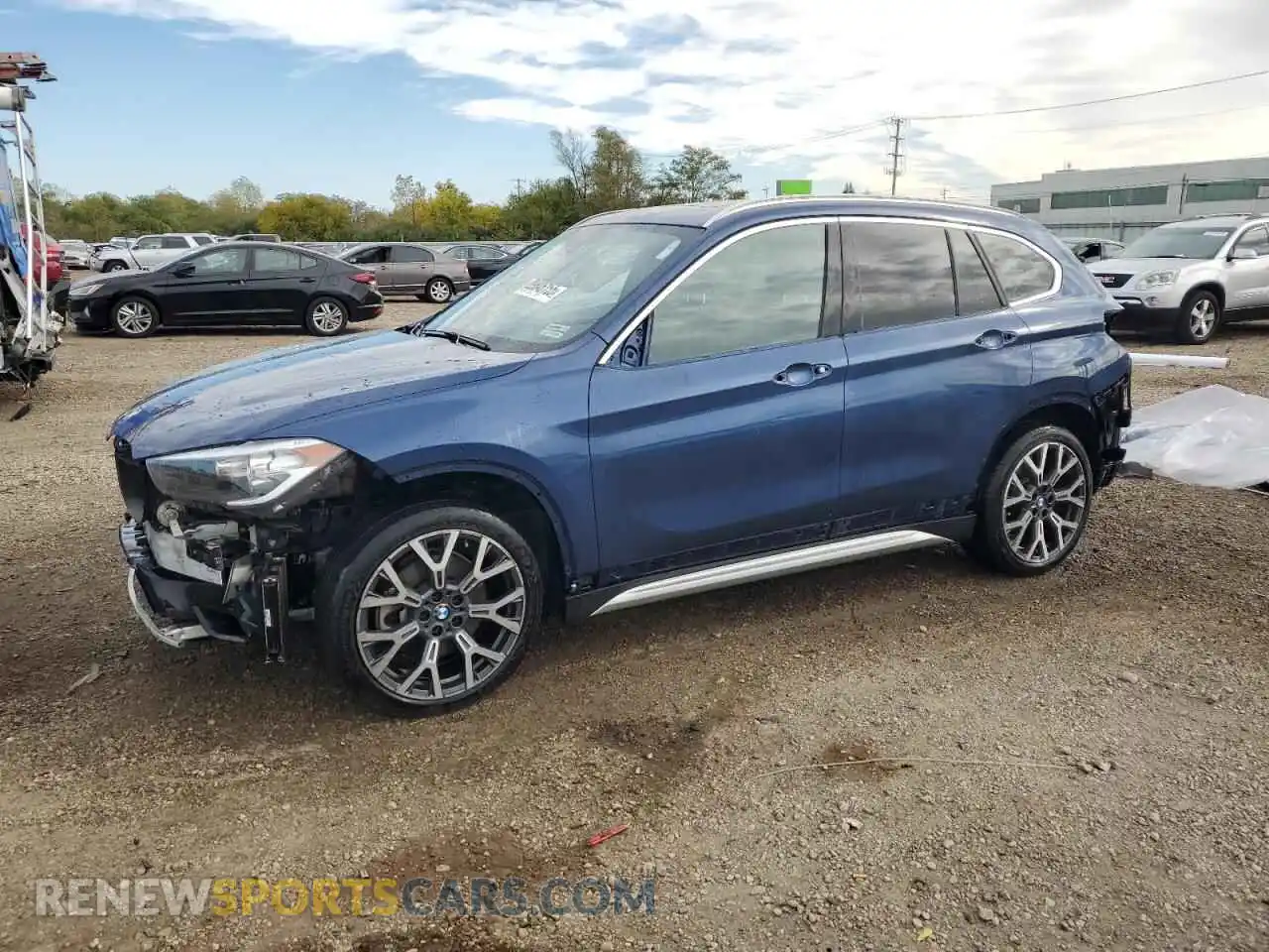 1 Photograph of a damaged car WBXJG9C02M5T82026 BMW X1 2021
