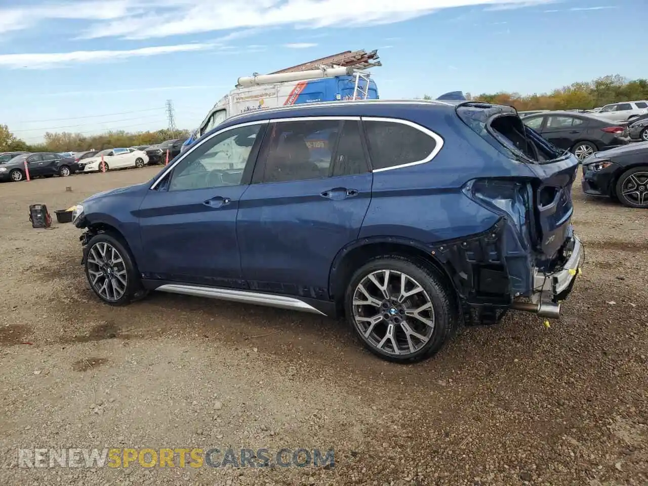 2 Photograph of a damaged car WBXJG9C02M5T82026 BMW X1 2021