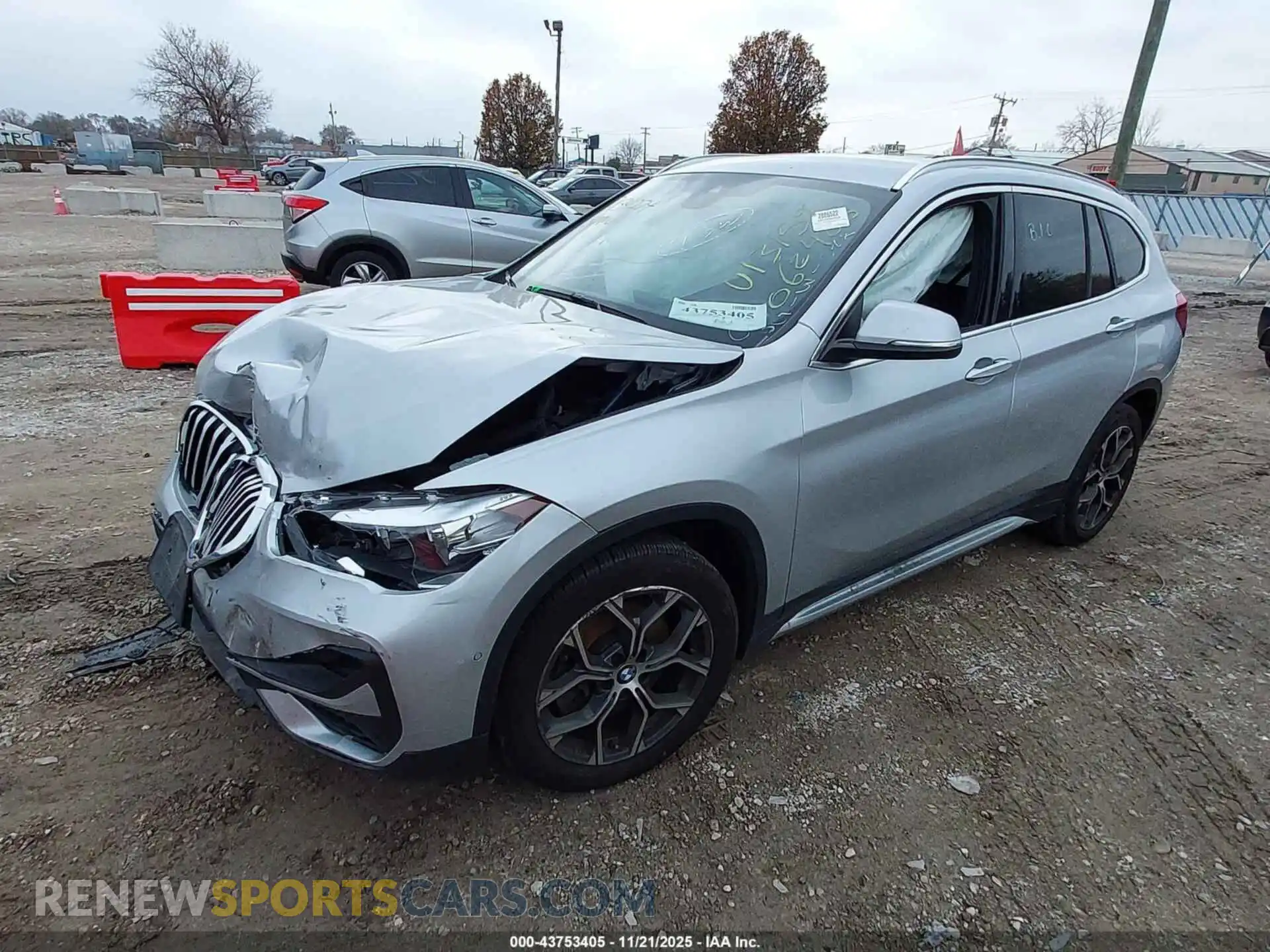 2 Photograph of a damaged car WBXJG9C02M5U13159 BMW X1 2021
