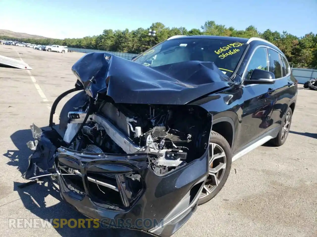 2 Photograph of a damaged car WBXJG9C03M5S64616 BMW X1 2021