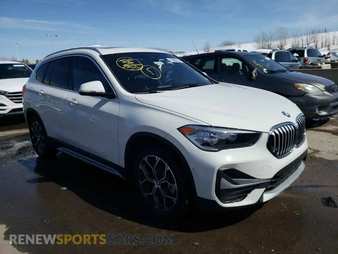 1 Photograph of a damaged car WBXJG9C03M5T04290 BMW X1 2021