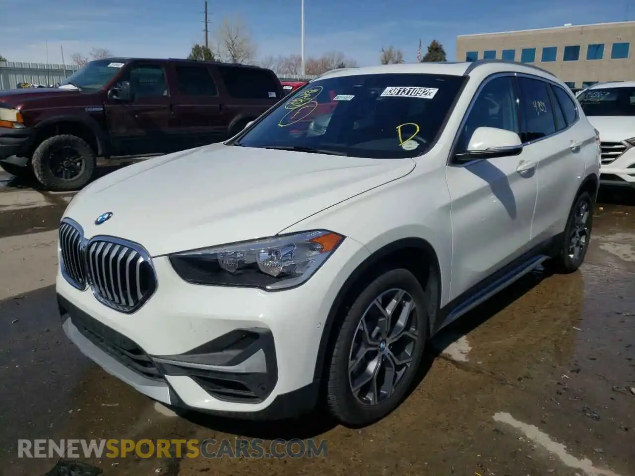2 Photograph of a damaged car WBXJG9C03M5T04290 BMW X1 2021