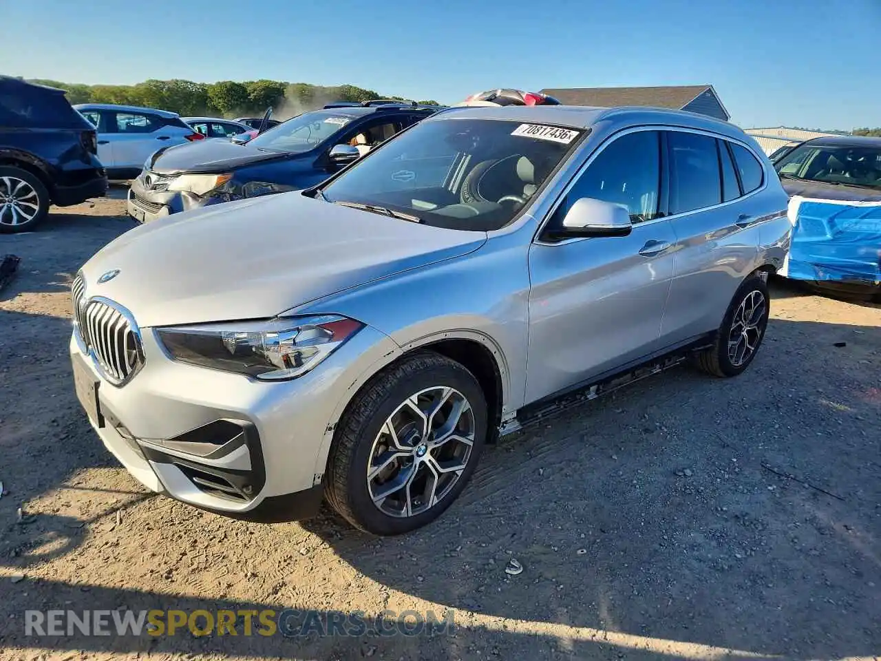 1 fotografías del automóvil dañado WBXJG9C04M5T42336 BMW X1 2021