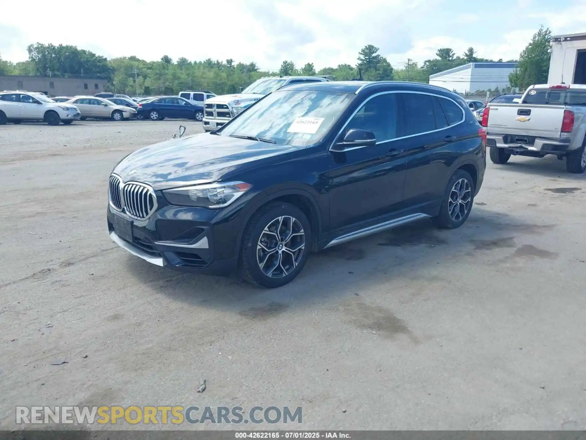 2 Photograph of a damaged car WBXJG9C04M5U29539 BMW X1 2021