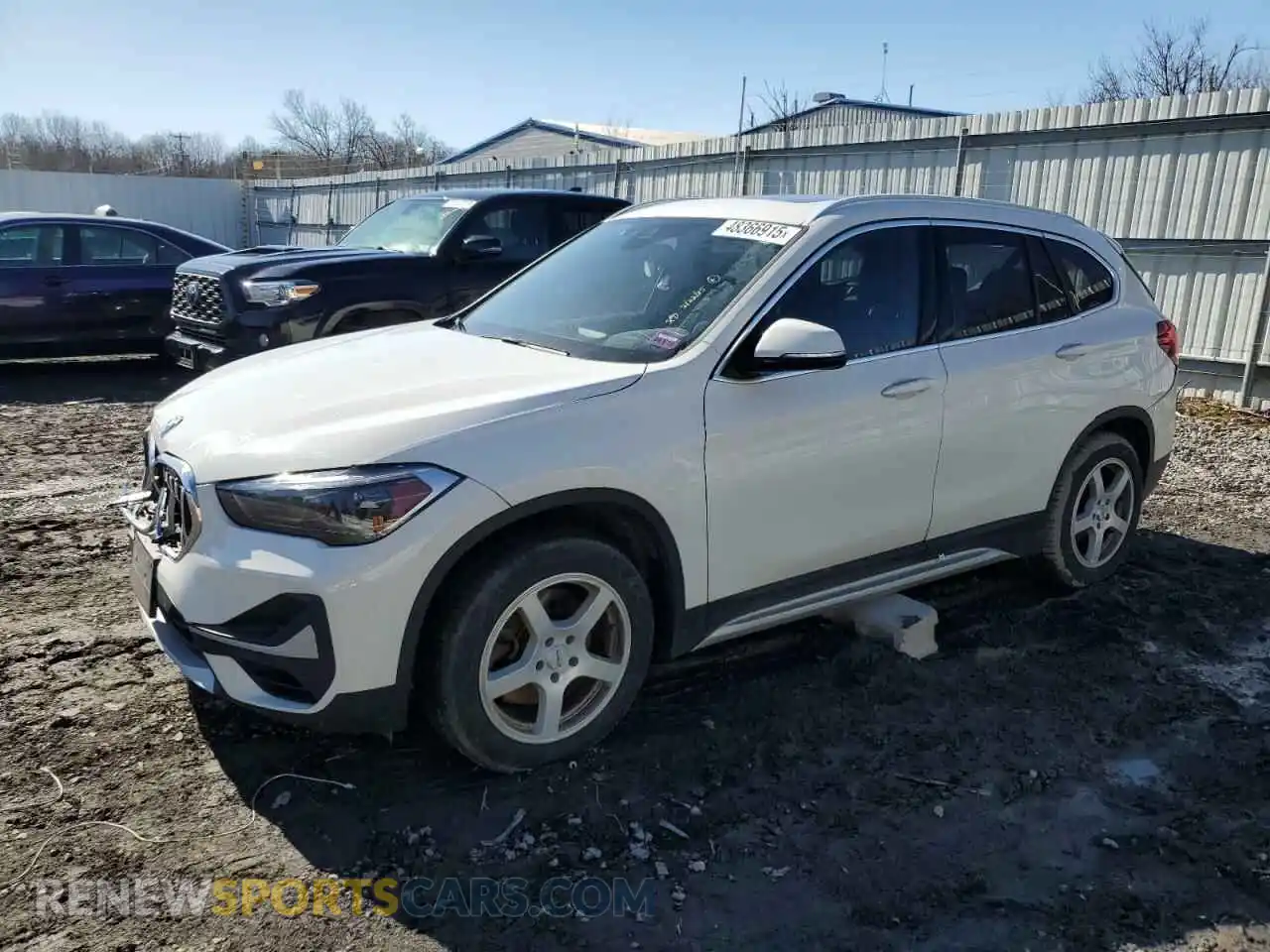 1 Photograph of a damaged car WBXJG9C05M3M70872 BMW X1 2021