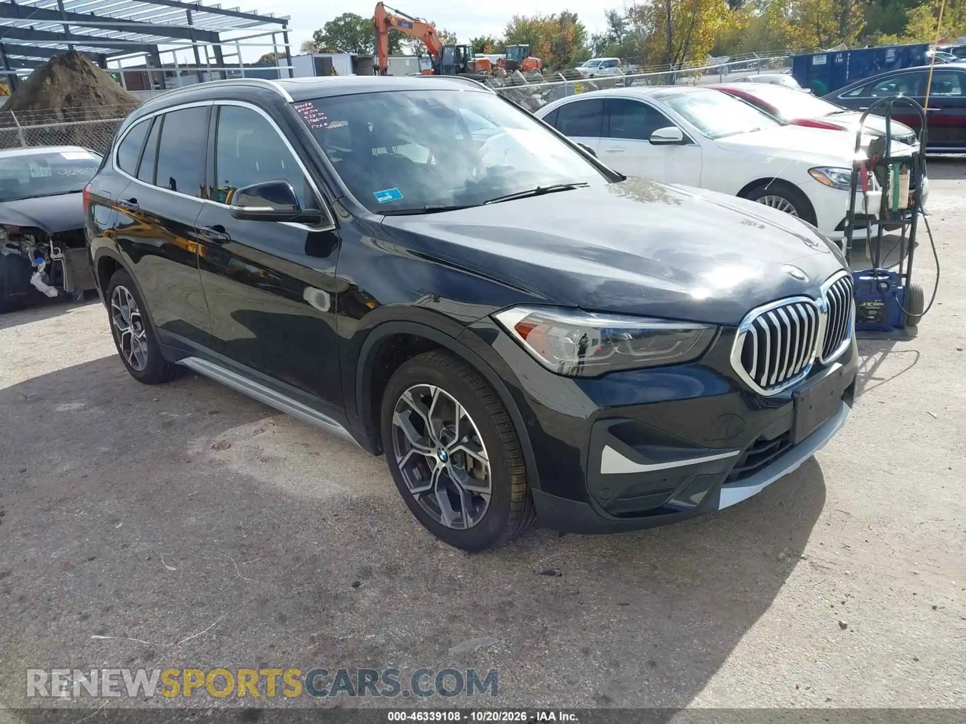 1 Photograph of a damaged car WBXJG9C05M5S75312 BMW X1 2021