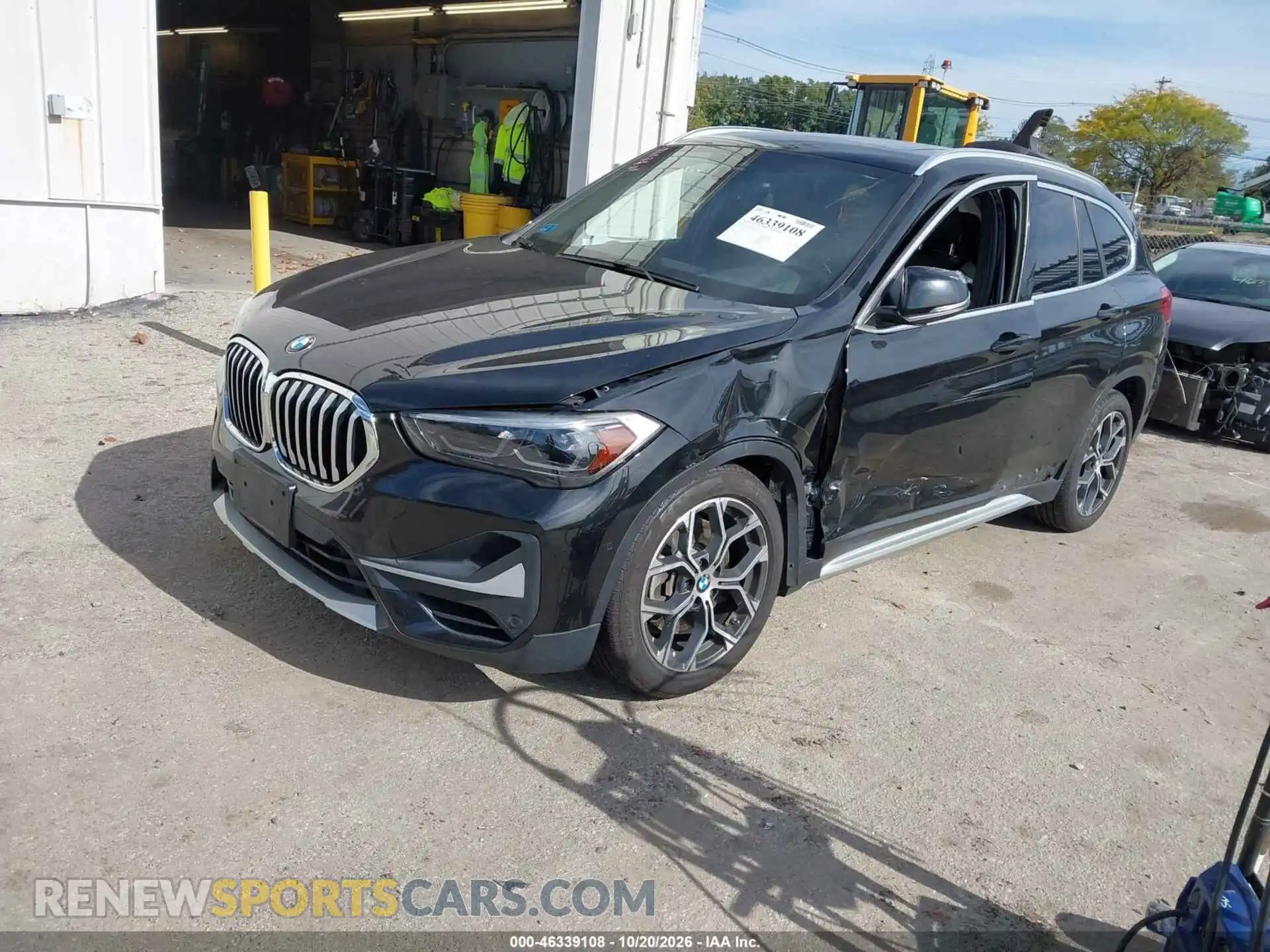 2 Photograph of a damaged car WBXJG9C05M5S75312 BMW X1 2021