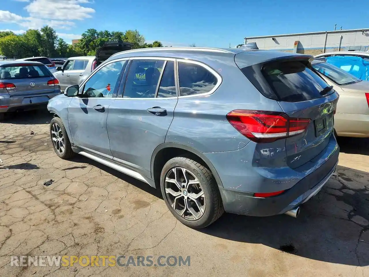 2 Photograph of a damaged car WBXJG9C06M5S36793 BMW X1 2021