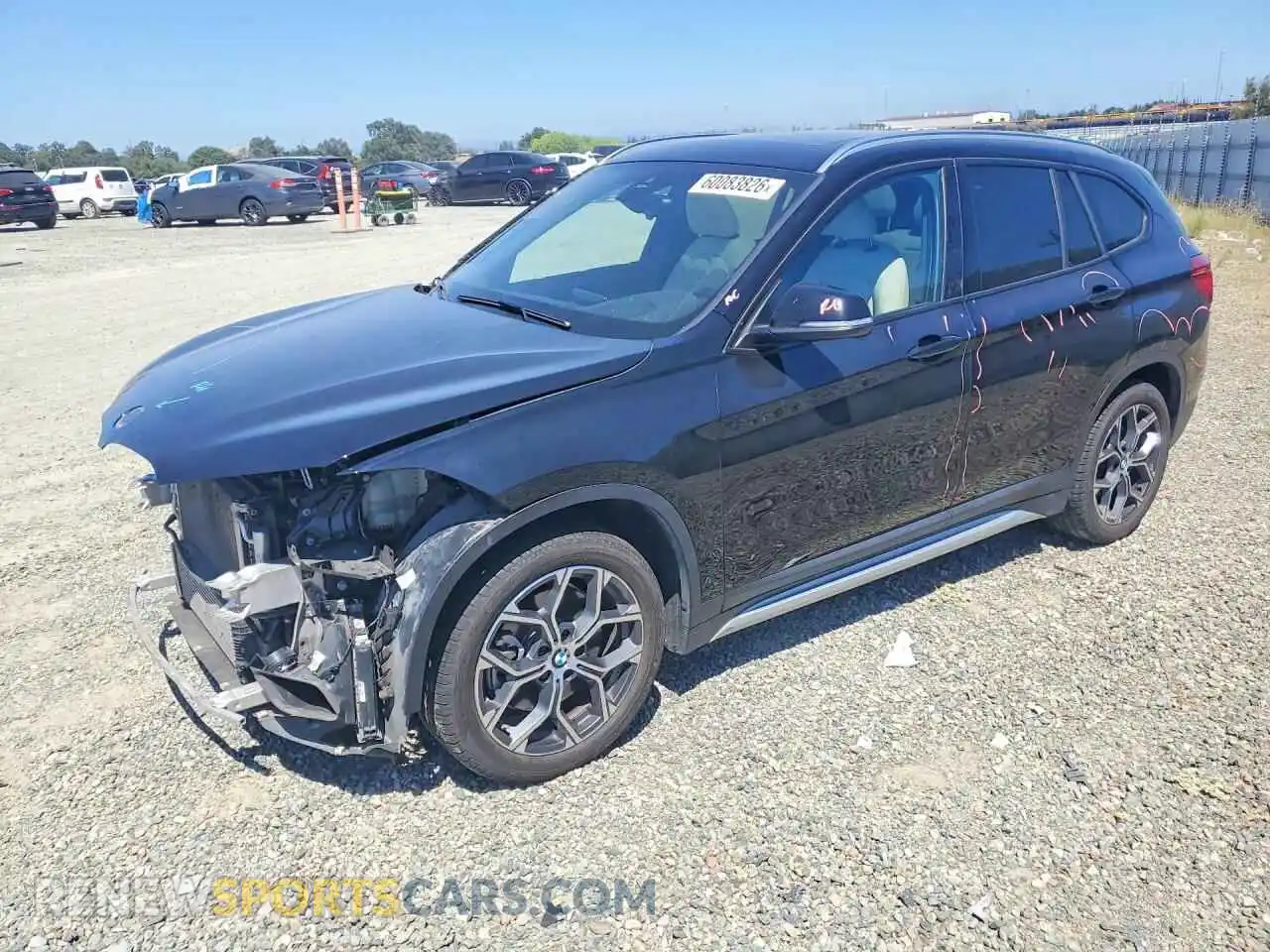 1 Photograph of a damaged car WBXJG9C06M5S70538 BMW X1 2021