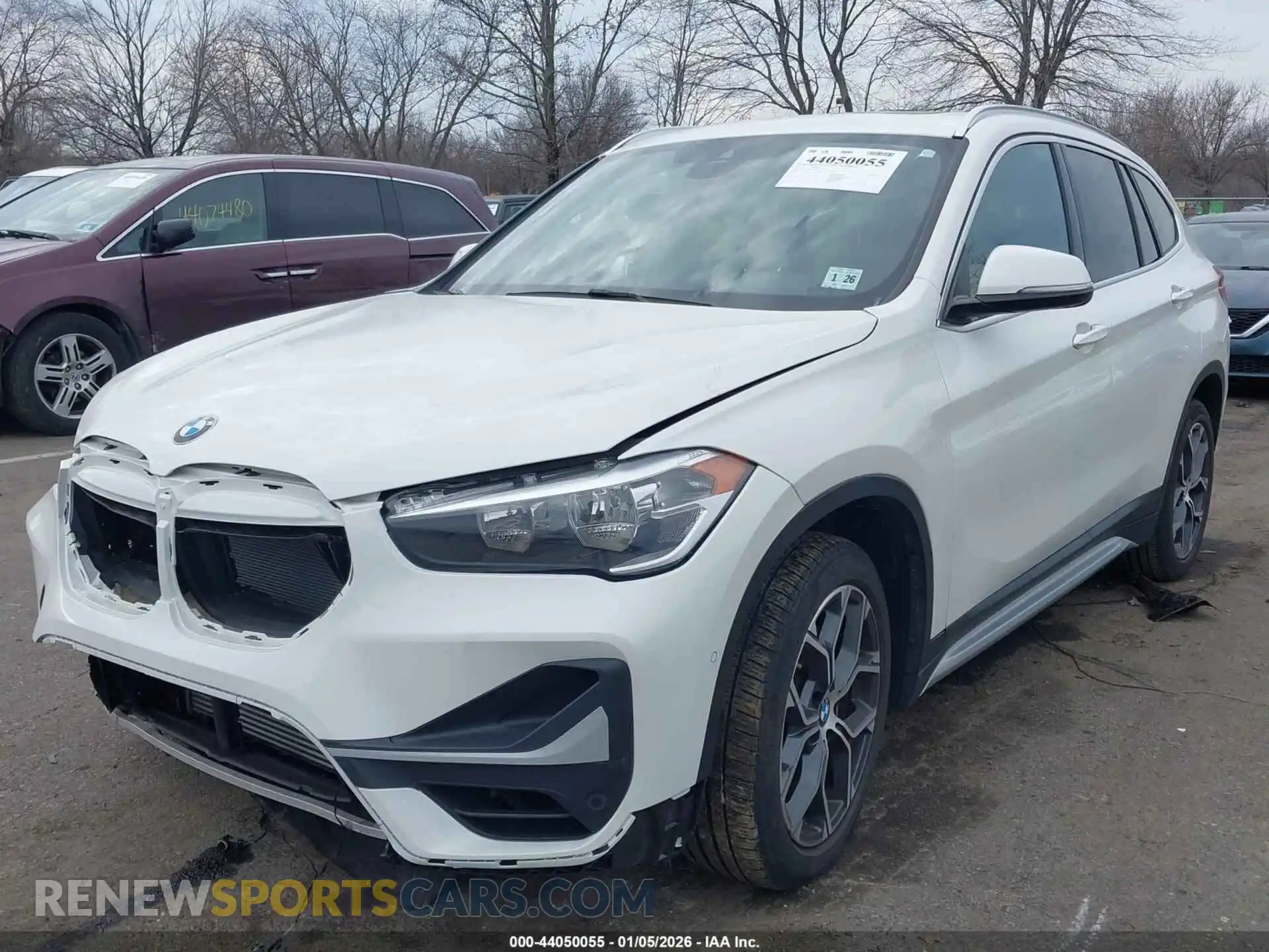 2 Photograph of a damaged car WBXJG9C06M5S84973 BMW X1 2021