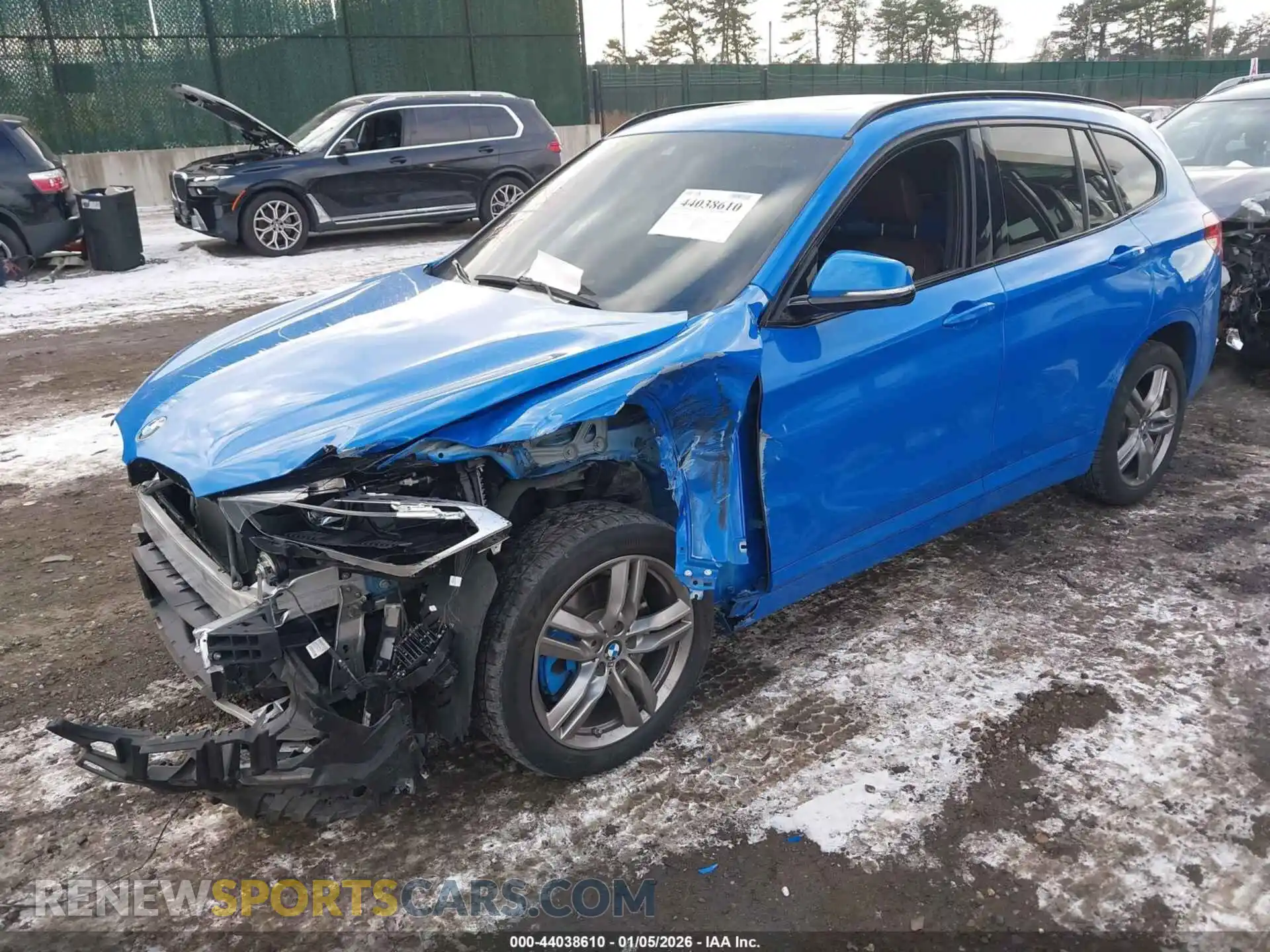 2 Photograph of a damaged car WBXJG9C06M5T32097 BMW X1 2021