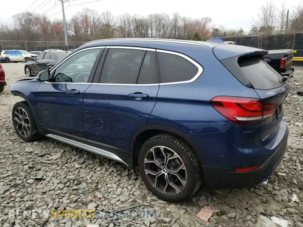 2 Photograph of a damaged car WBXJG9C06M5T81056 BMW X1 2021