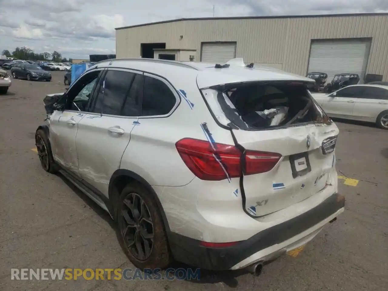 3 fotografías del automóvil dañado WBXJG9C06M5T99587 BMW X1 2021