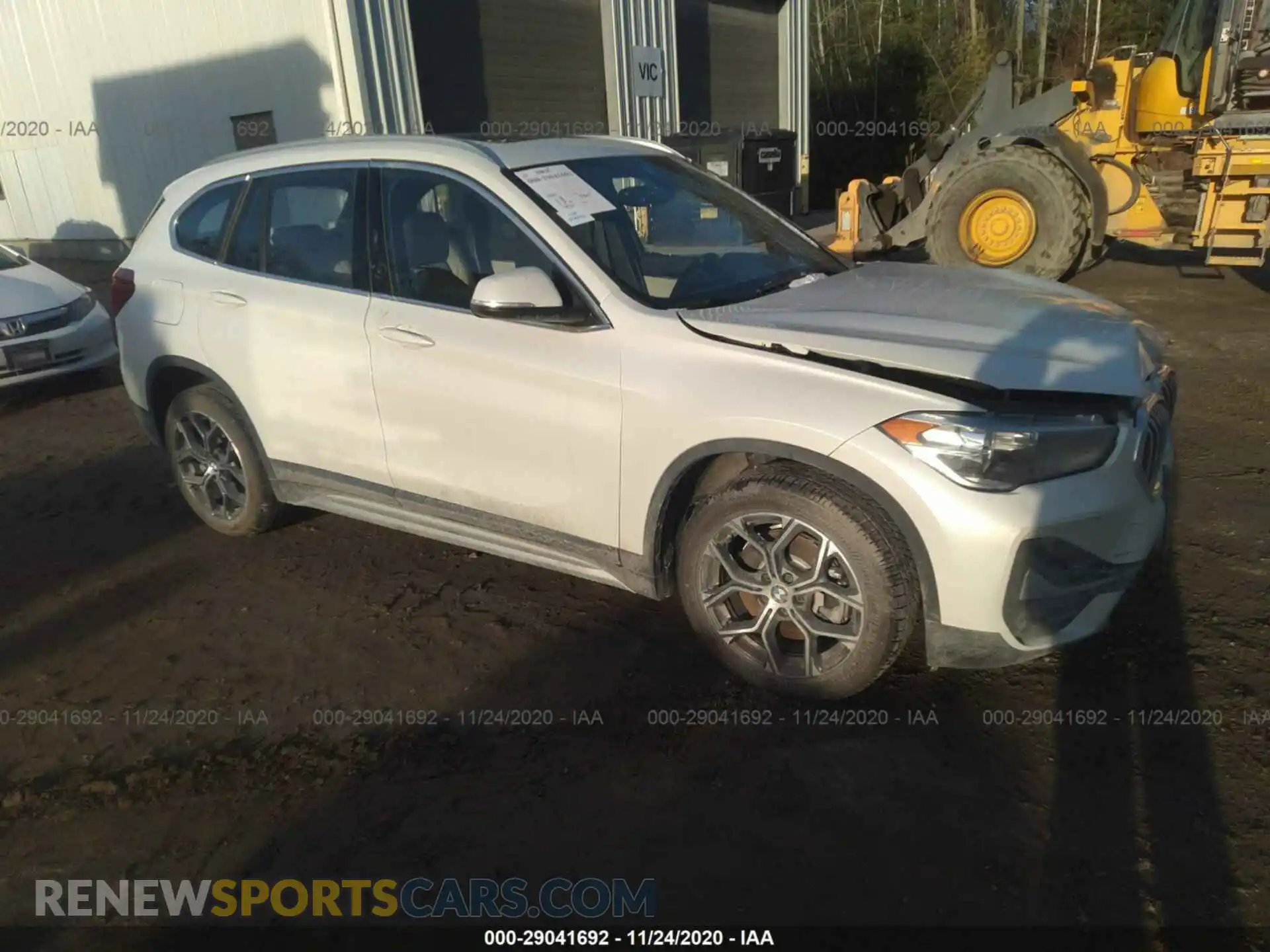 1 Photograph of a damaged car WBXJG9C08M5S09708 BMW X1 2021