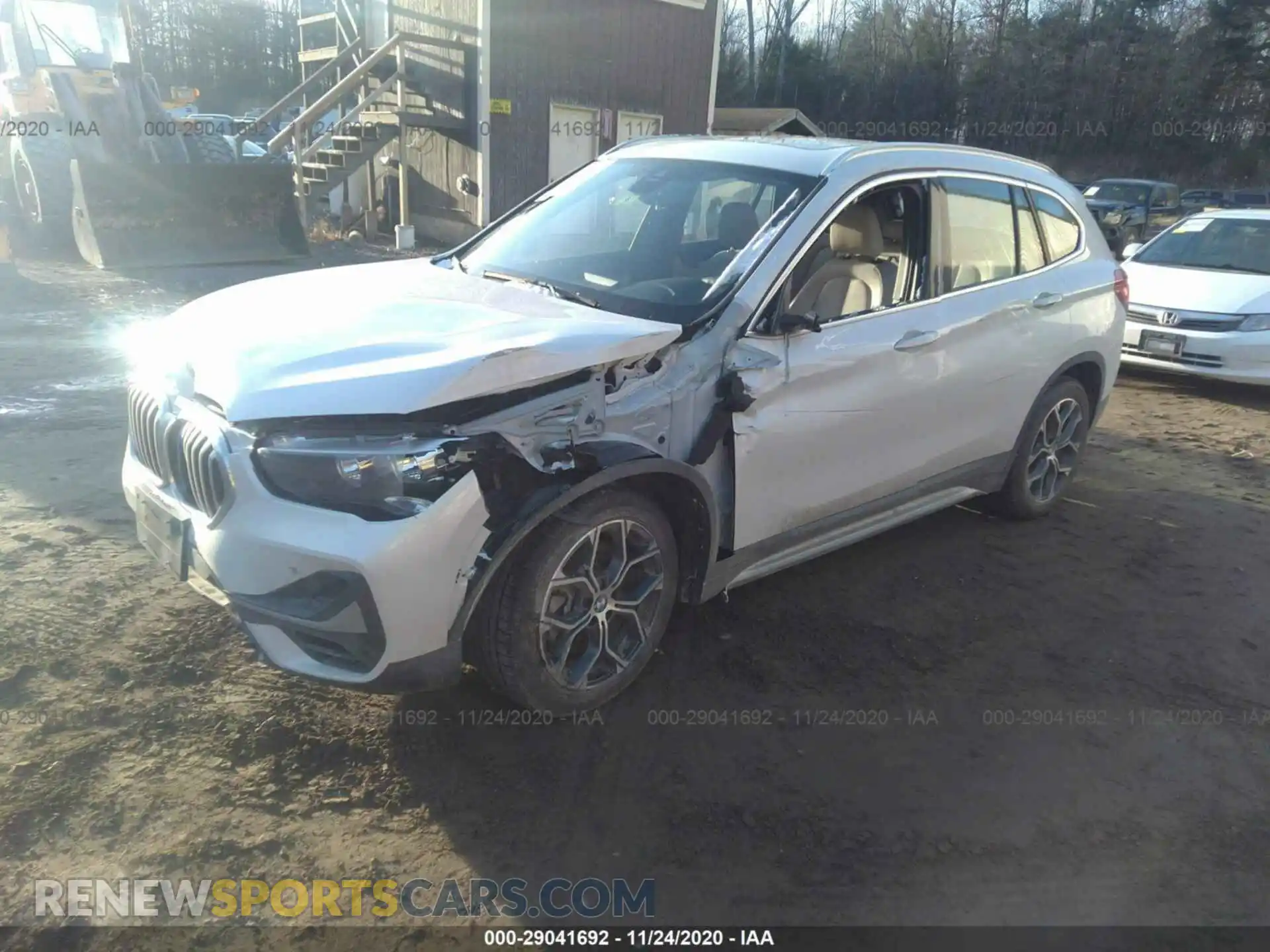 2 Photograph of a damaged car WBXJG9C08M5S09708 BMW X1 2021