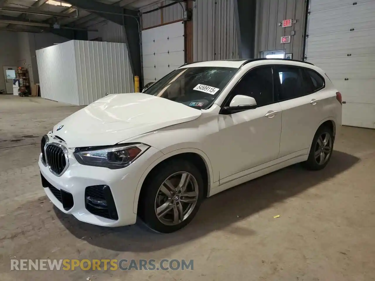 1 Photograph of a damaged car WBXJG9C08M5S16867 BMW X1 2021