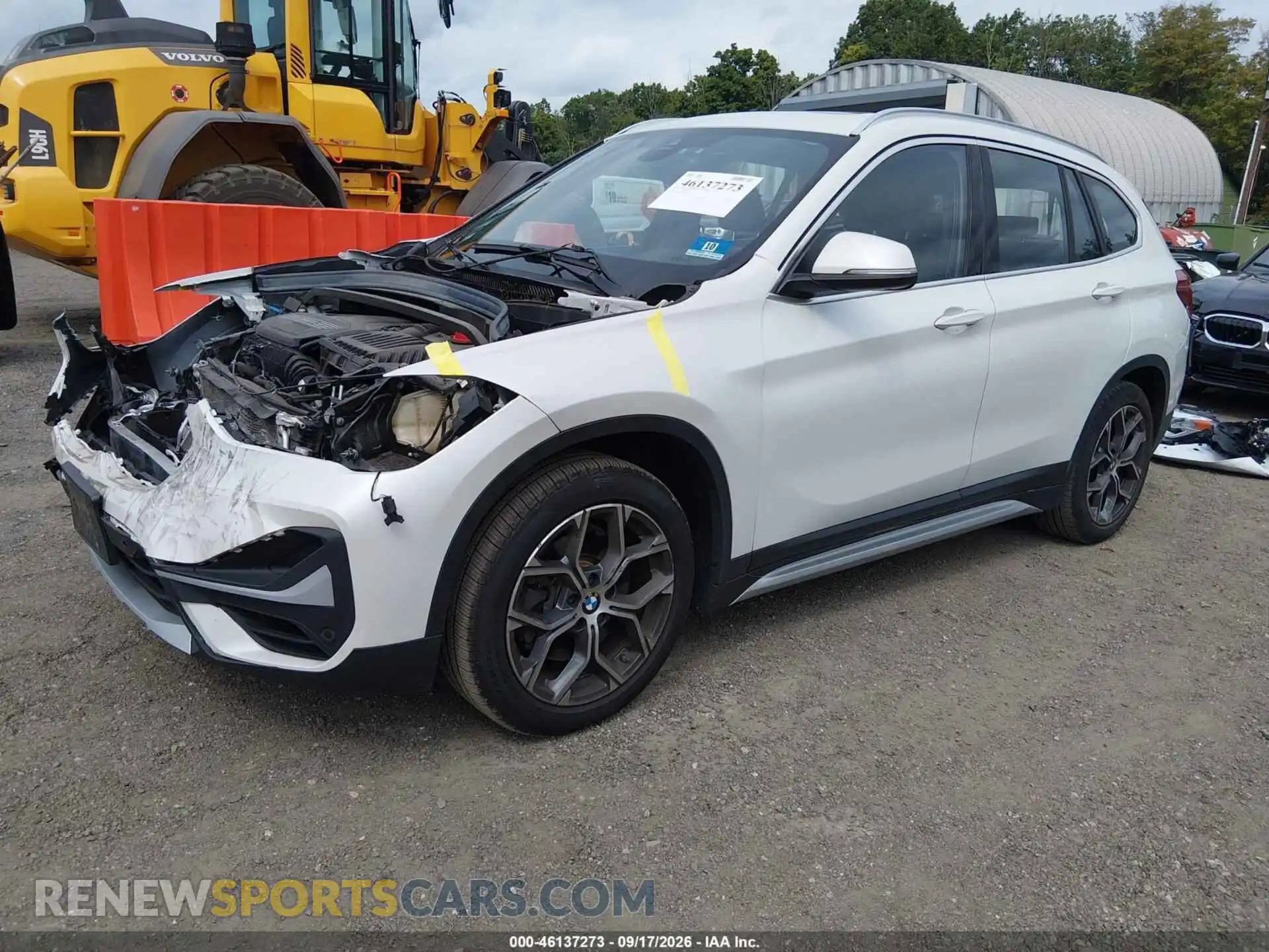 2 Photograph of a damaged car WBXJG9C08M5S25617 BMW X1 2021