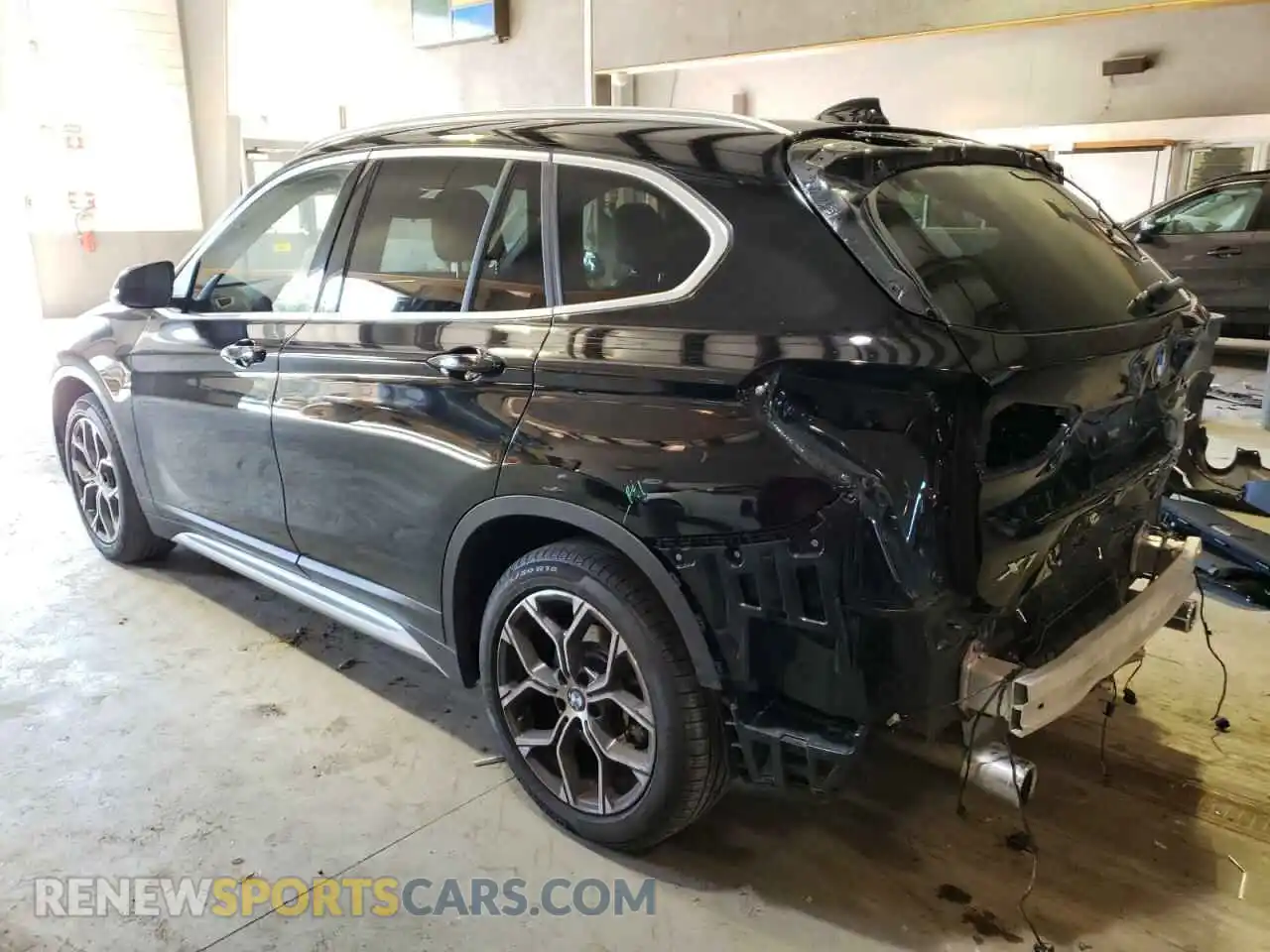 2 Photograph of a damaged car WBXJG9C08M5T64985 BMW X1 2021