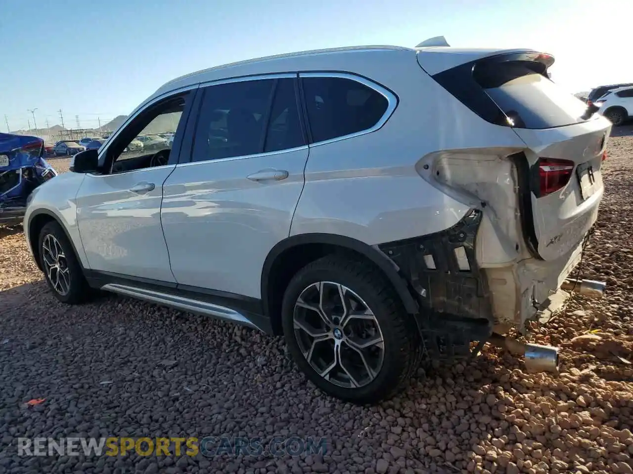 2 Photograph of a damaged car WBXJG9C08M5U21413 BMW X1 2021