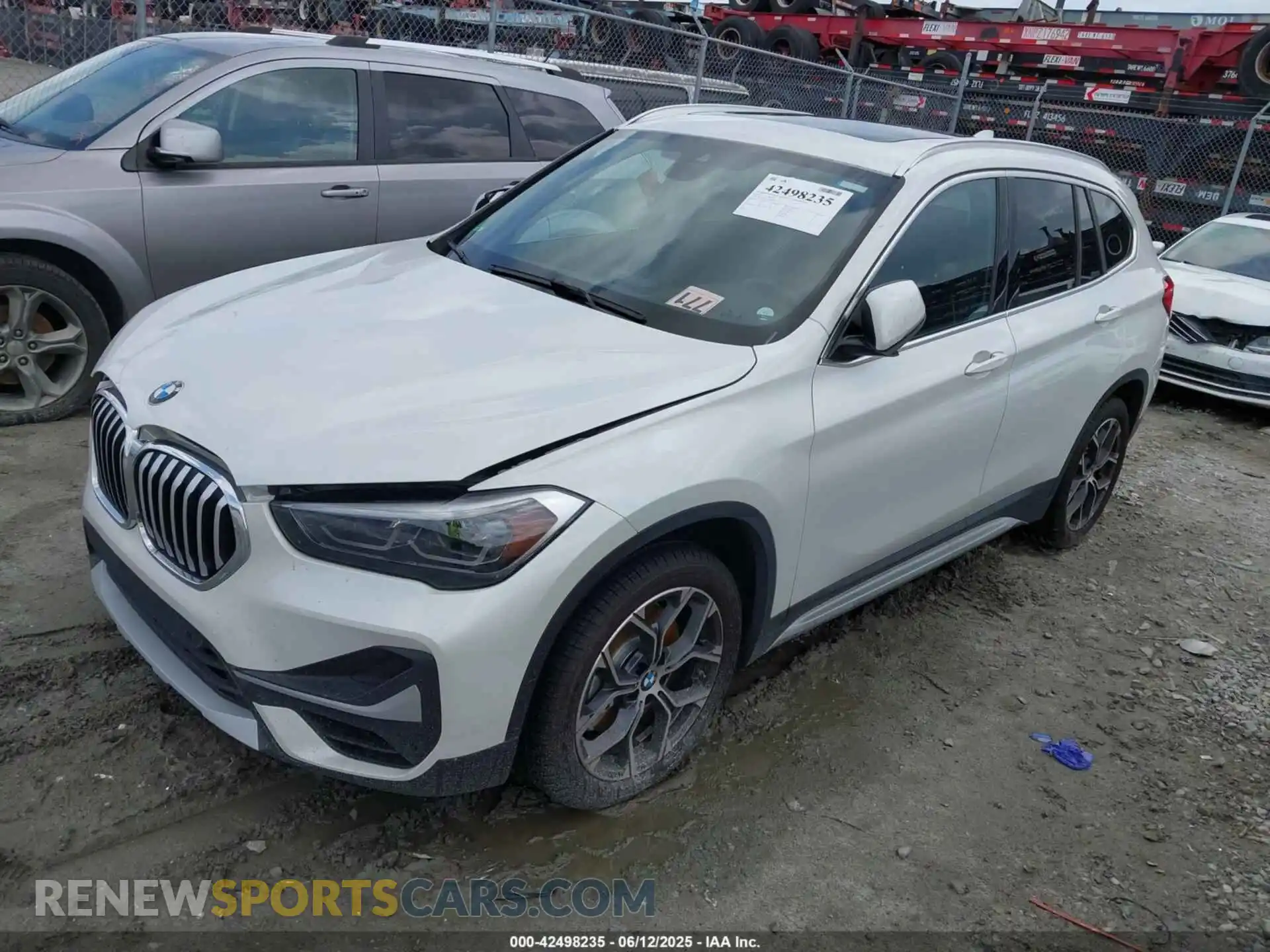 2 Photograph of a damaged car WBXJG9C09M5T94206 BMW X1 2021