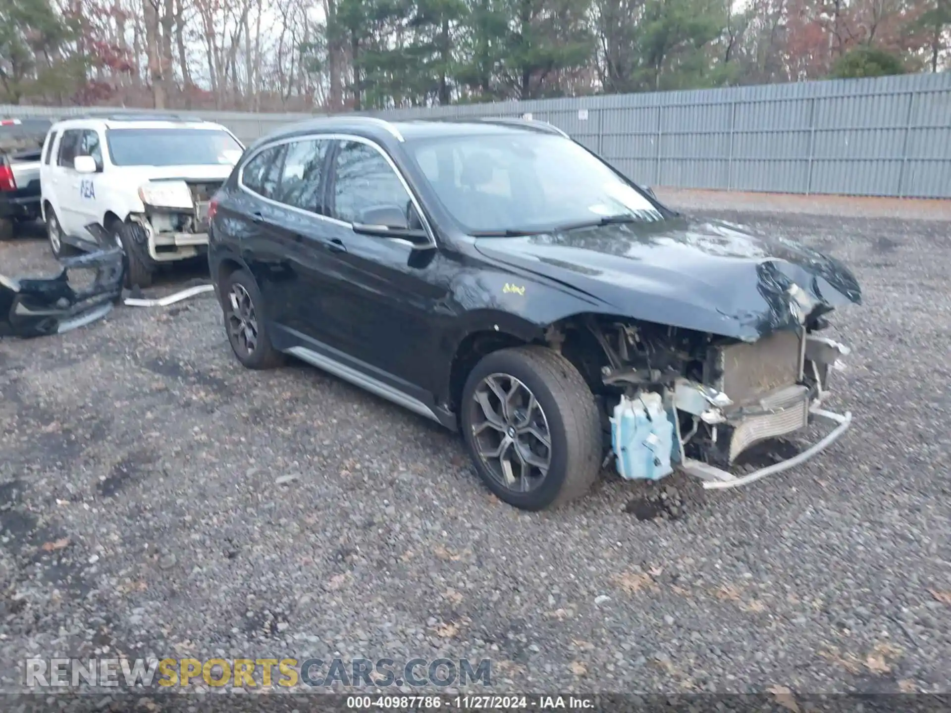 1 Photograph of a damaged car WBXJG9C0XM5S30396 BMW X1 2021