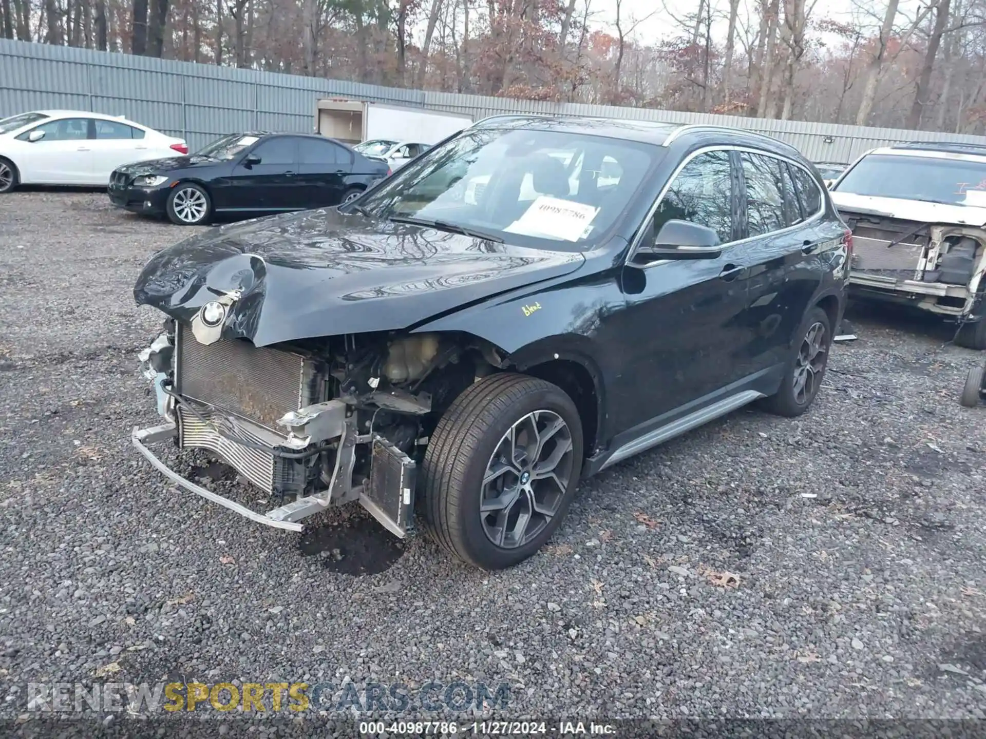2 Photograph of a damaged car WBXJG9C0XM5S30396 BMW X1 2021