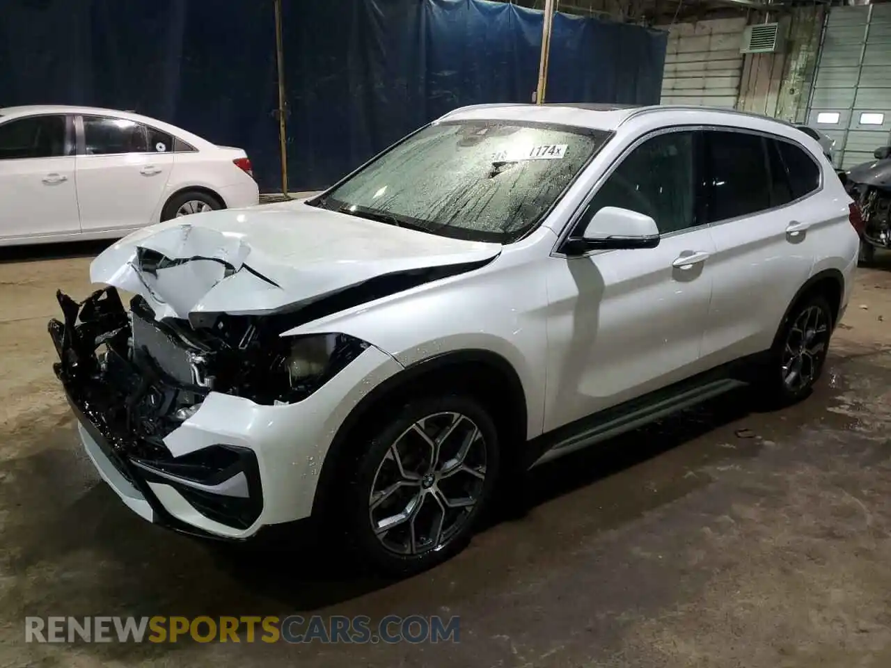 1 Photograph of a damaged car WBXJG9C0XM5S53354 BMW X1 2021