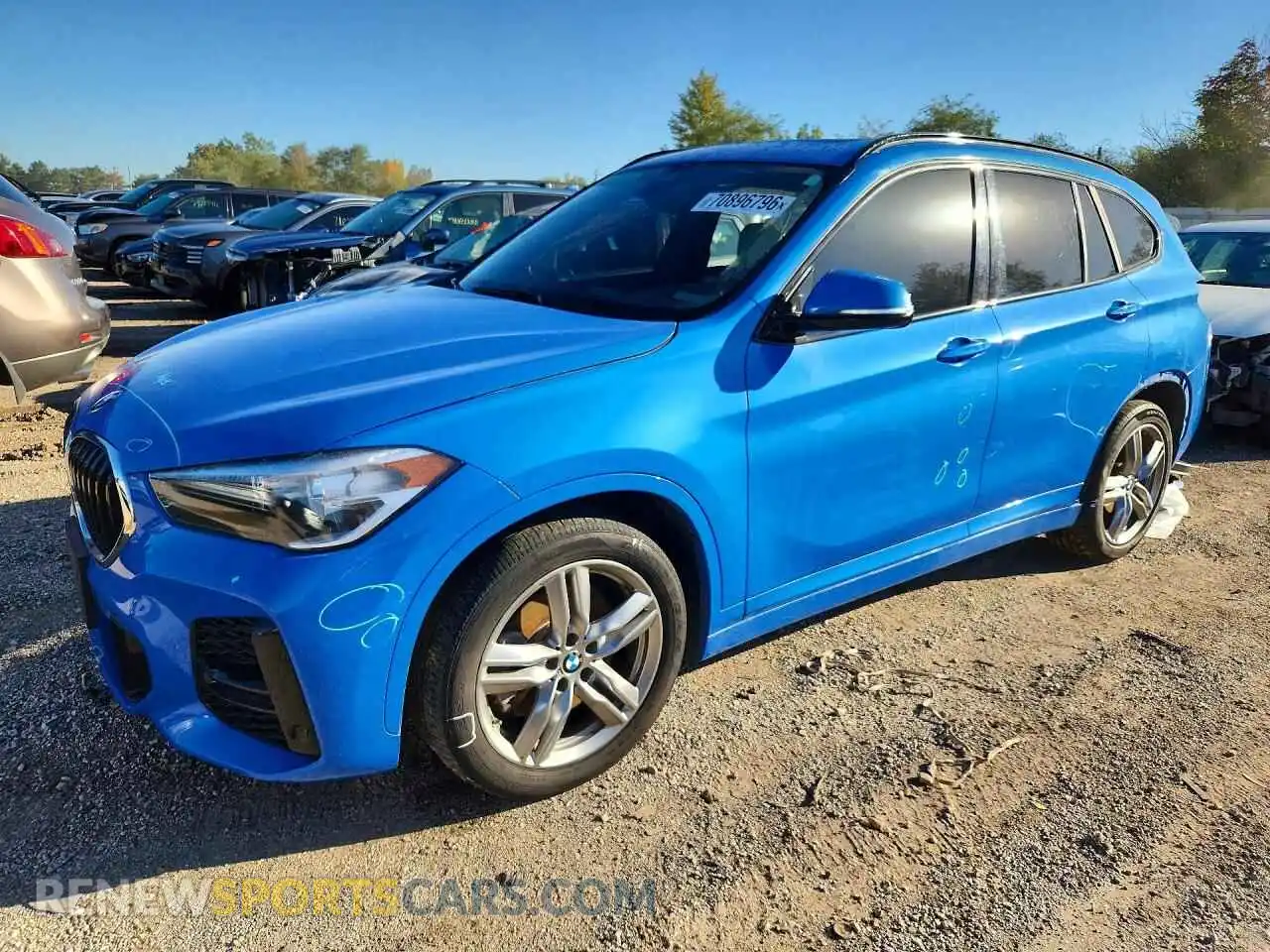 1 fotografías del automóvil dañado WBXJG9C0XM5T03802 BMW X1 2021