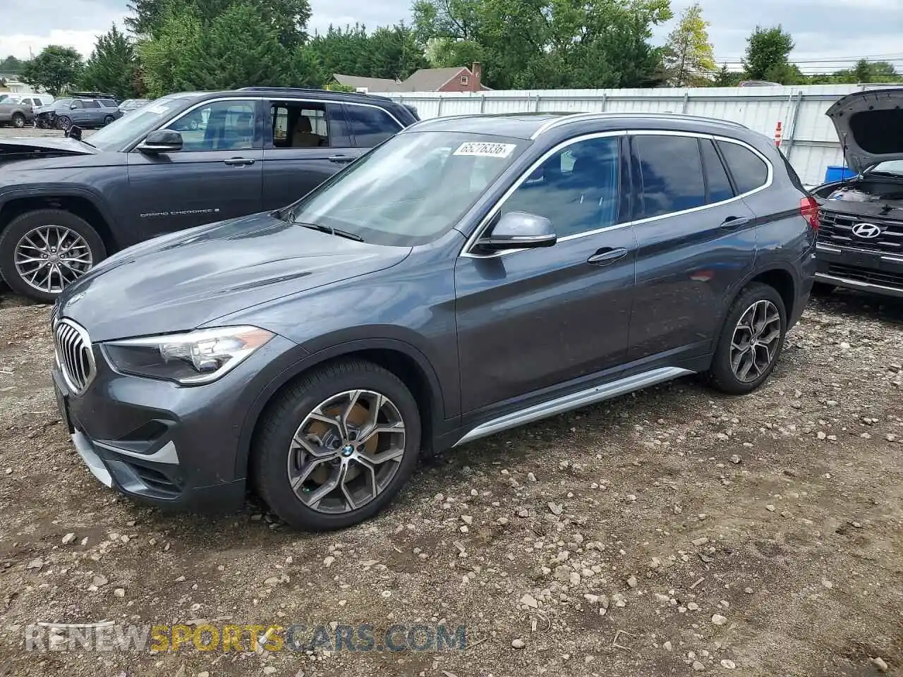 1 fotografías del automóvil dañado WBXJG9C0XM5T23192 BMW X1 2021