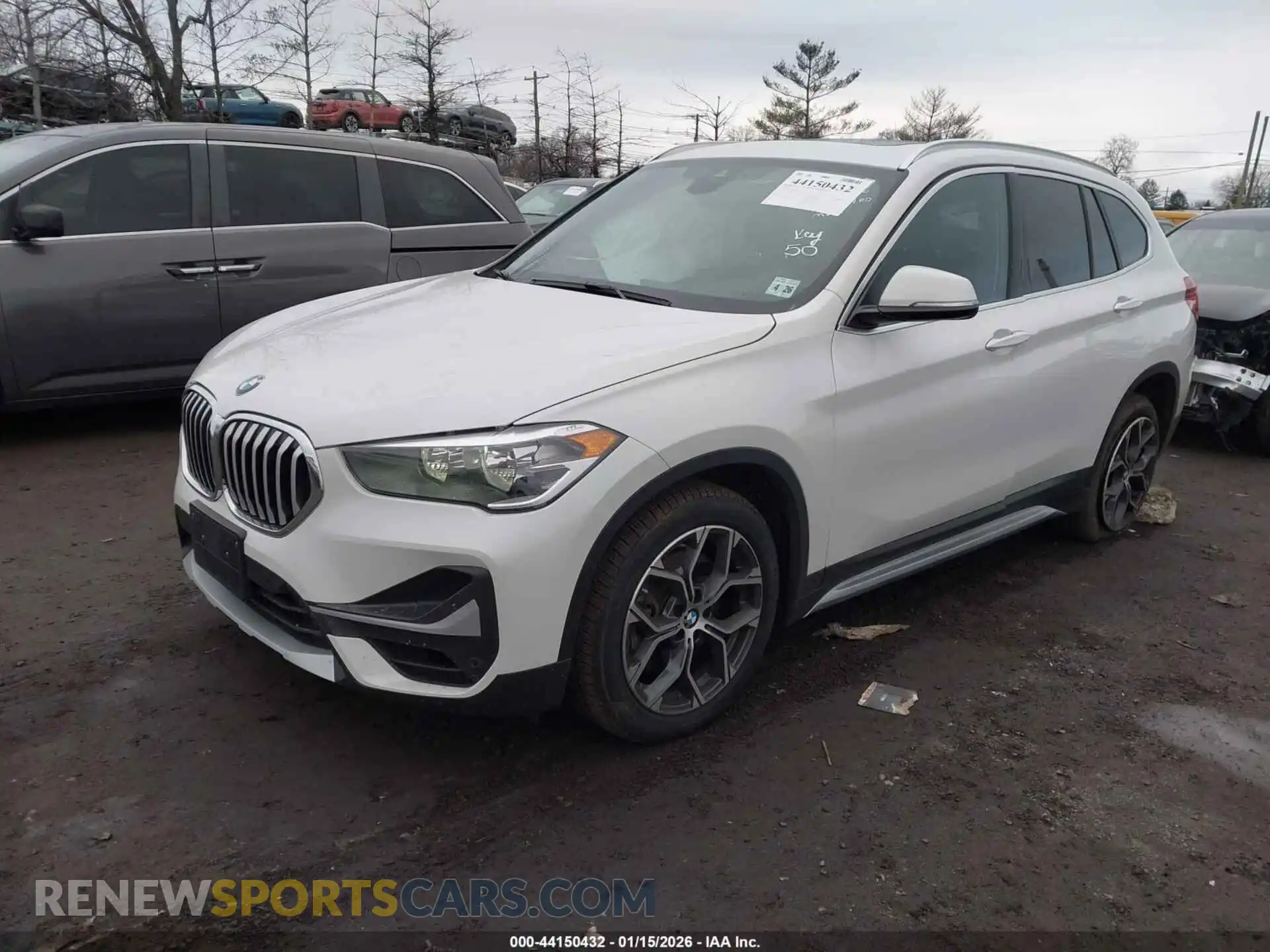 2 Photograph of a damaged car WBXJG9C0XM5T86888 BMW X1 2021