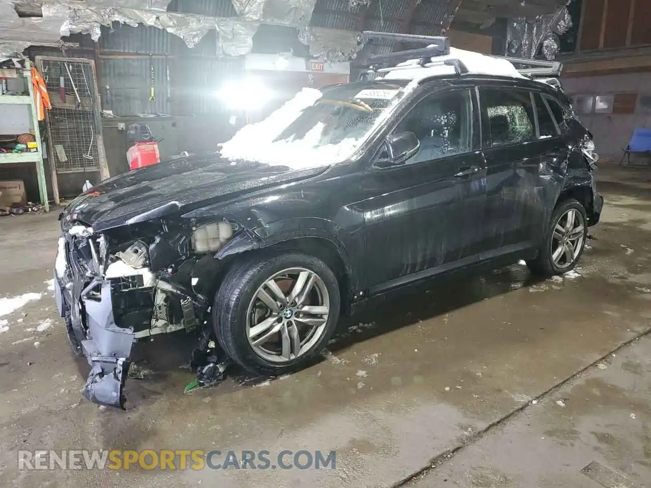 1 Photograph of a damaged car WBXJG9C0XM5U02975 BMW X1 2021