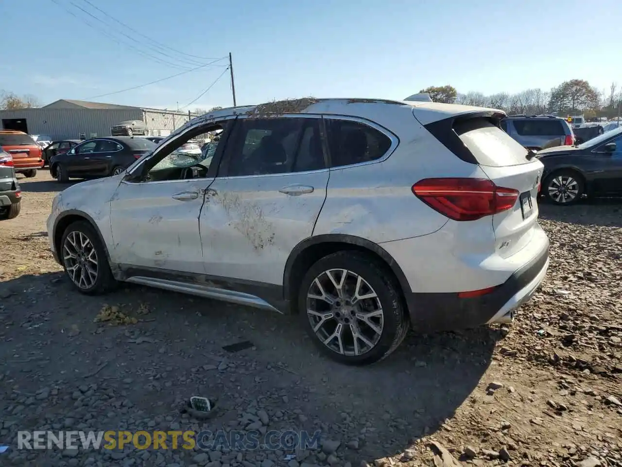 2 Photograph of a damaged car WBXJG9C0XM5U25950 BMW X1 2021