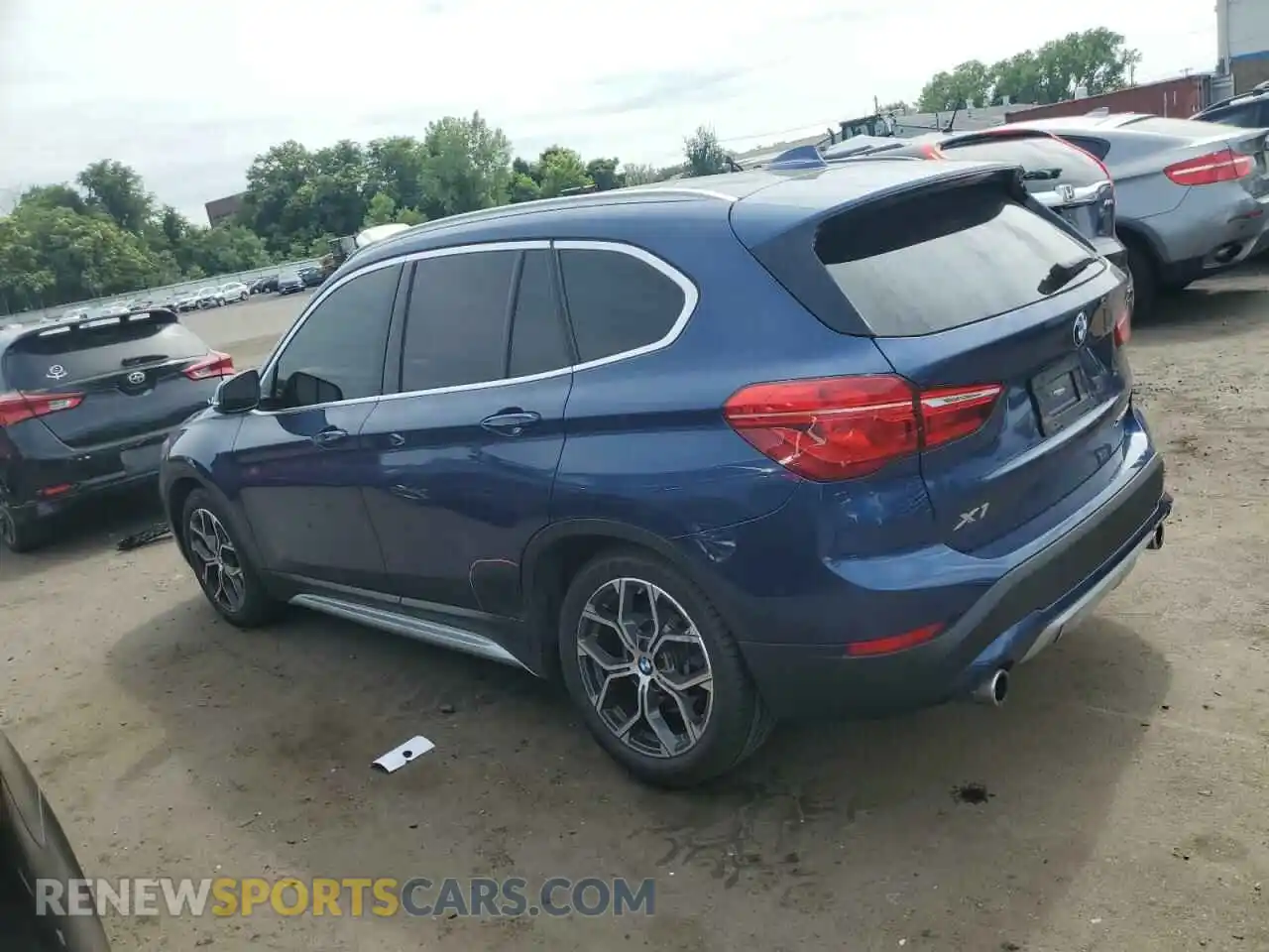 2 Photograph of a damaged car WBXJG9C0XM5U47141 BMW X1 2021