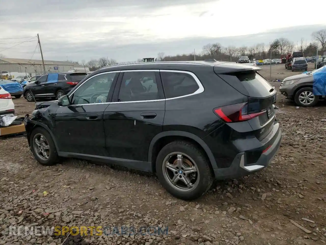 2 Photograph of a damaged car WBX73EF08P5W44596 BMW X1 2023