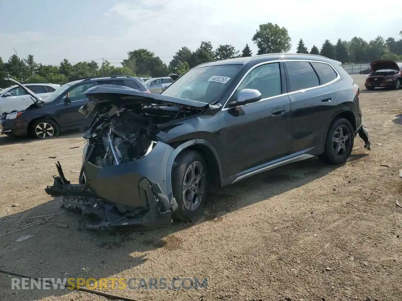 1 Photograph of a damaged car WBX73EF03R5Z95340 BMW X1 2024