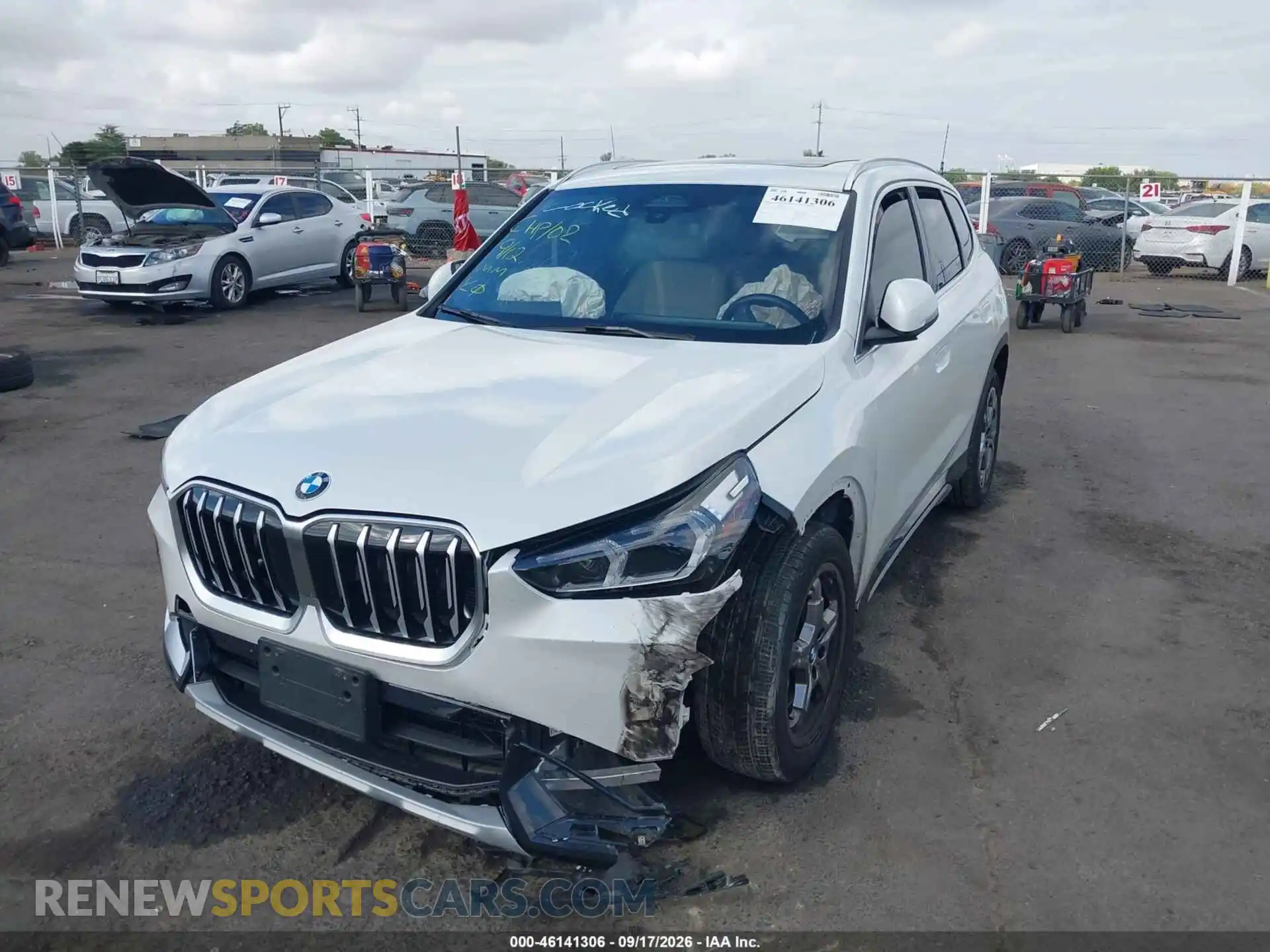 2 Photograph of a damaged car WBX73EF00S5230818 BMW X1 2025