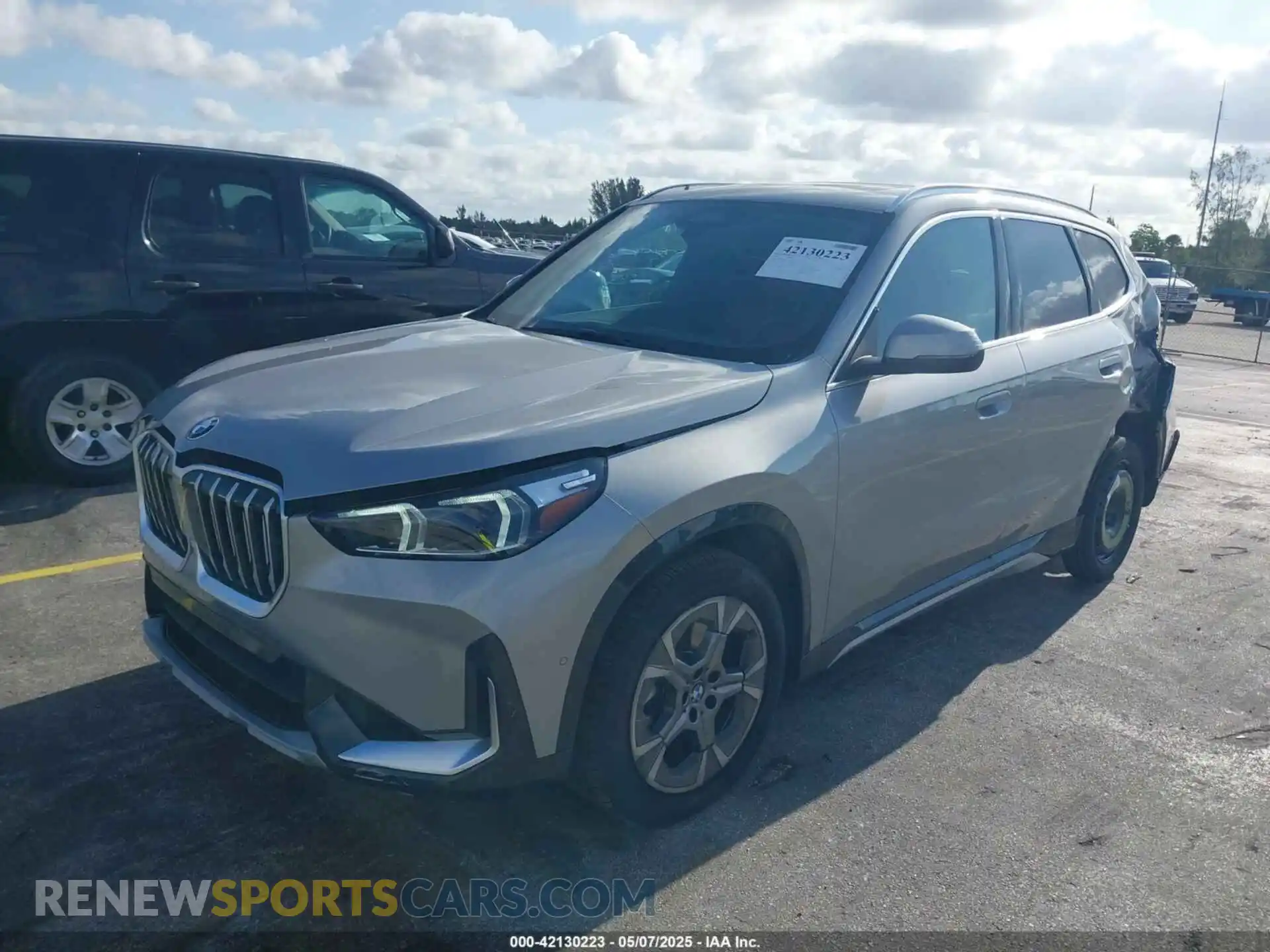 2 Photograph of a damaged car WBX73EF00S5245965 BMW X1 2025