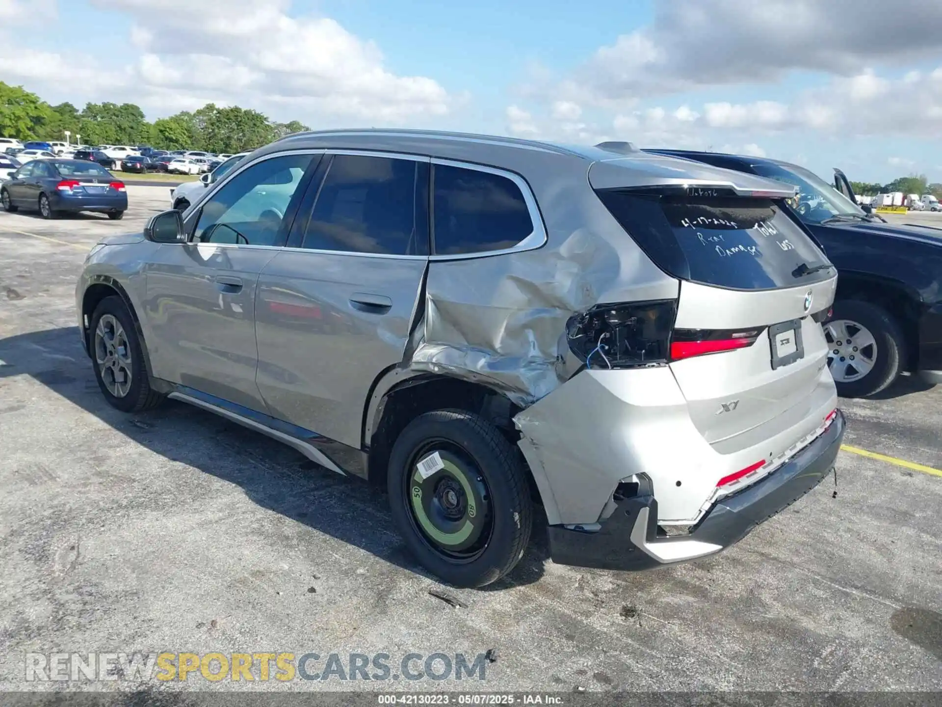 3 Photograph of a damaged car WBX73EF00S5245965 BMW X1 2025