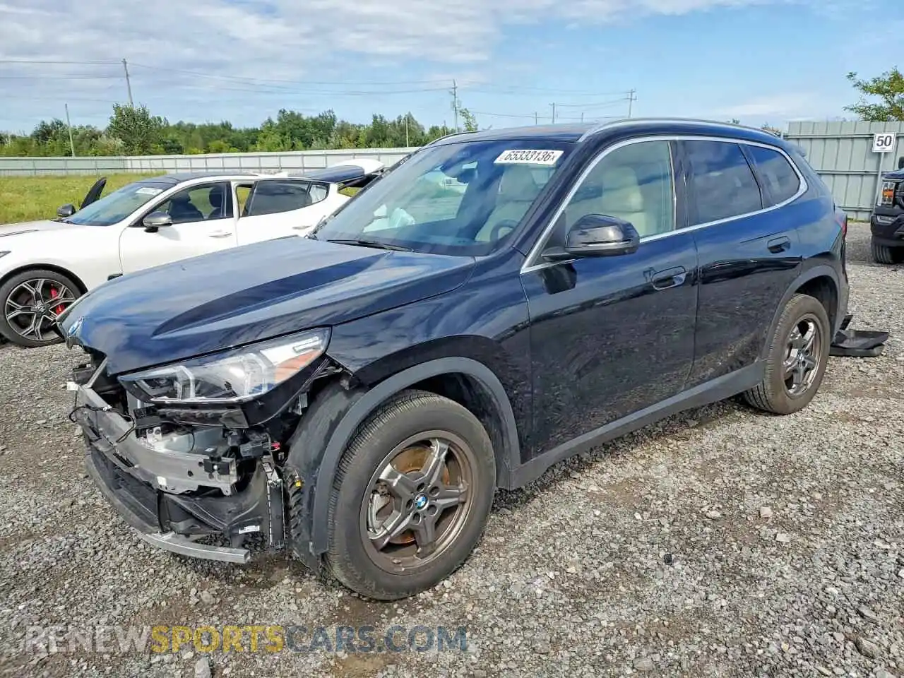 1 Photograph of a damaged car WBX73EF02S5248608 BMW X1 2025